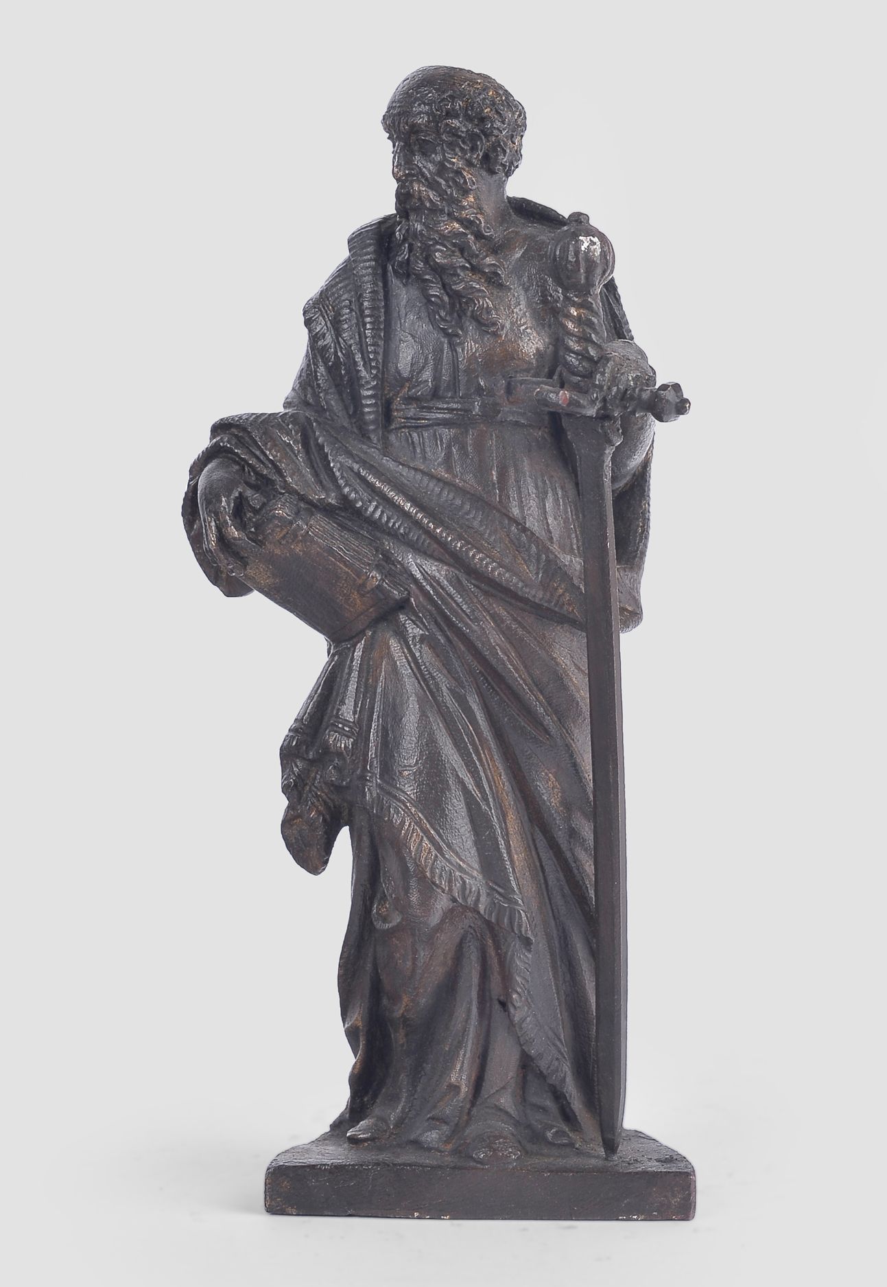 Null Heiliger Petrus


19. Jahrhundert


Bronzeguss


Höhe 19 cm