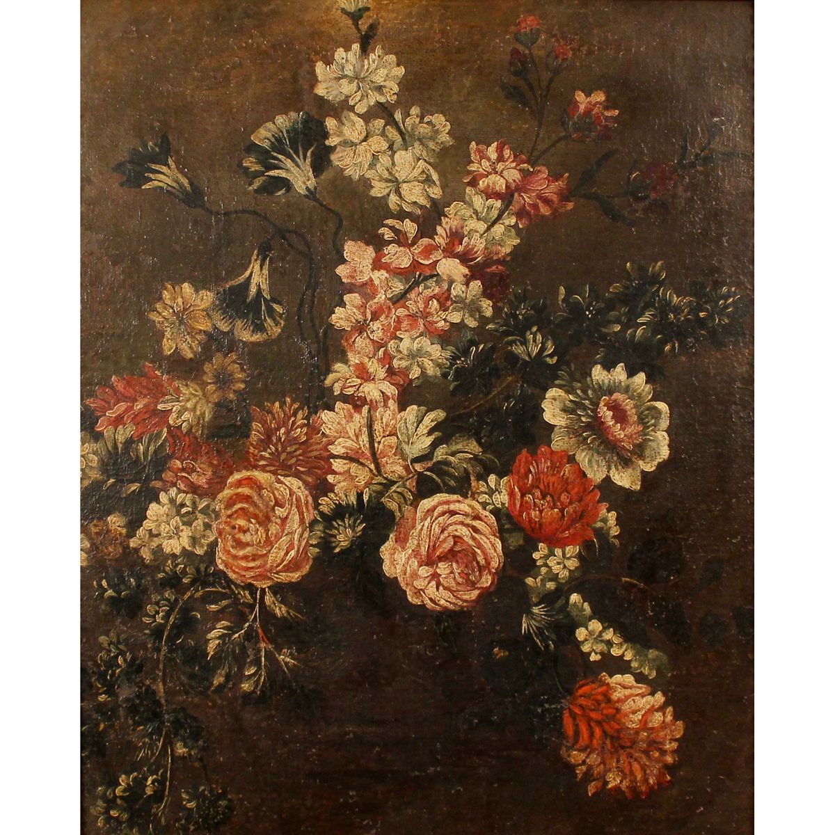 SCUOLA NAPOLETANA DEL SECOLO XVIII "Natura morta di fiori" - 18th CENTURY NEAPOL&hellip;