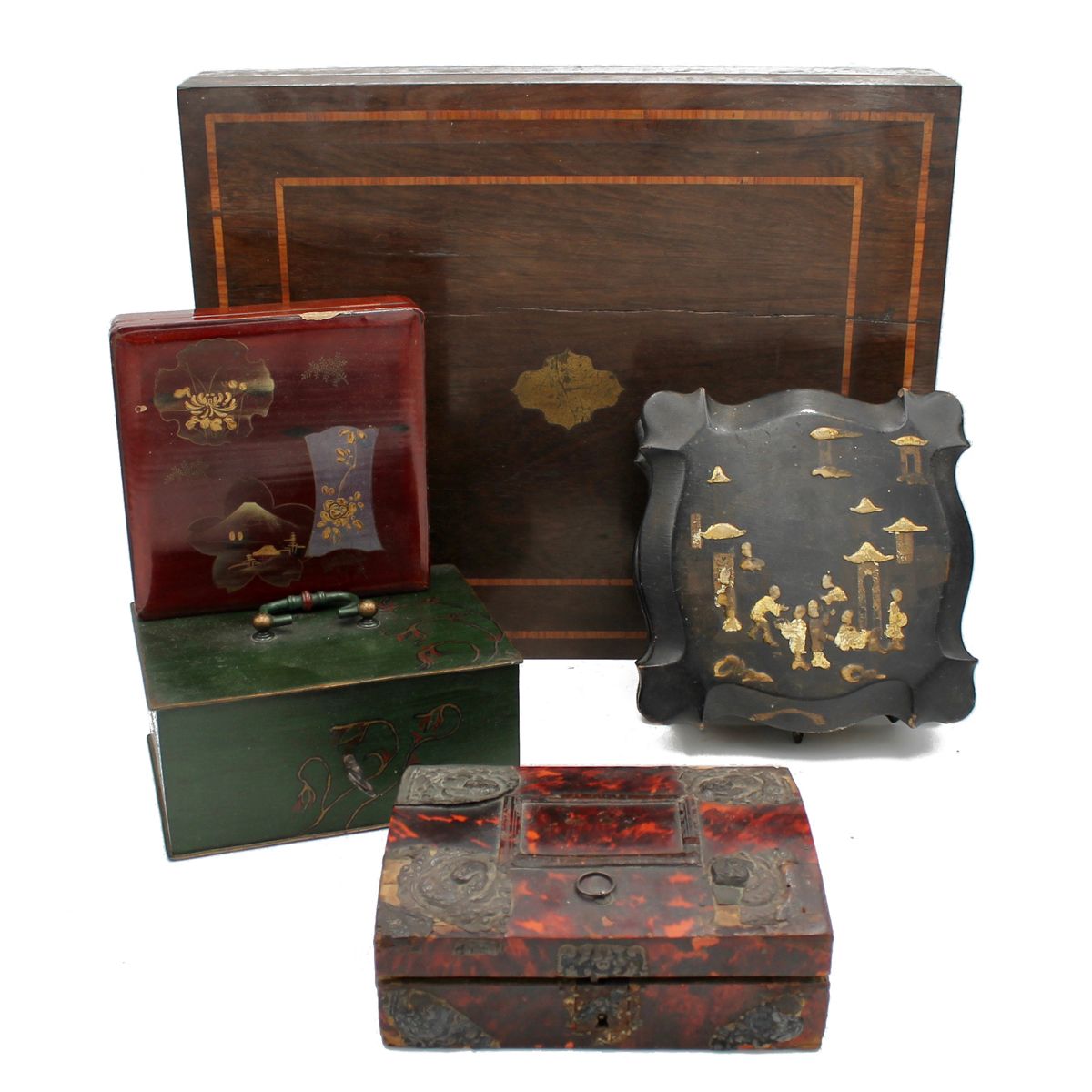 LOTTO DI SEI SCATOLE - LOT OF SIX BOXES Various materials
Various materials