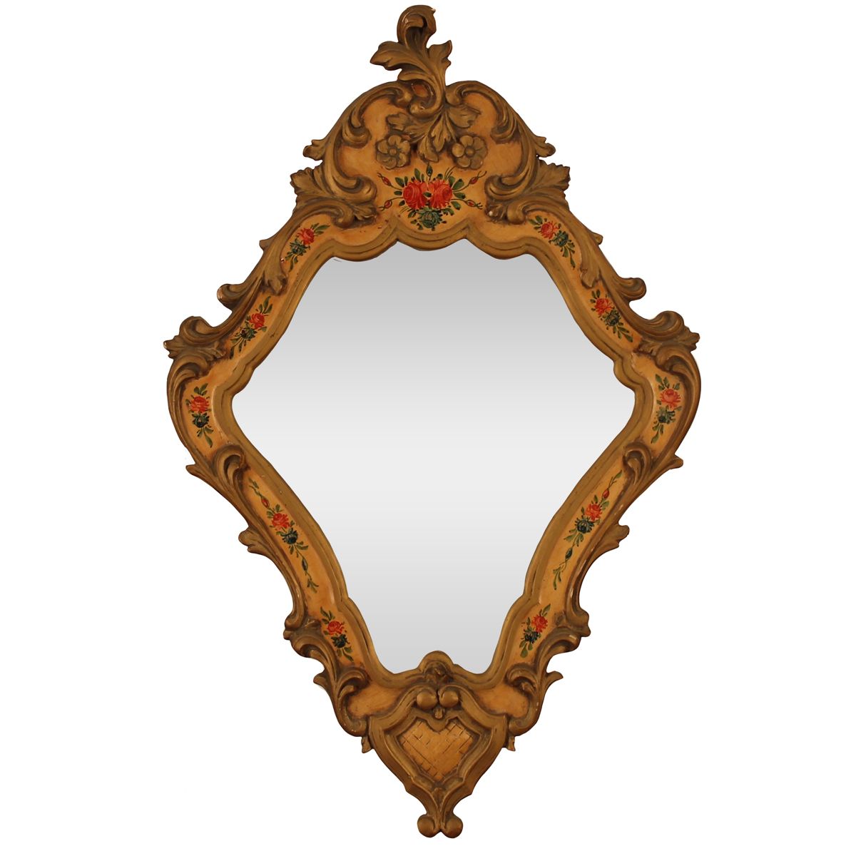 LOTTO DI UNA SPECCHIERA ED UNA CORNICE - LOT OF A MIRROR AND A FRAME Early 20th &hellip;