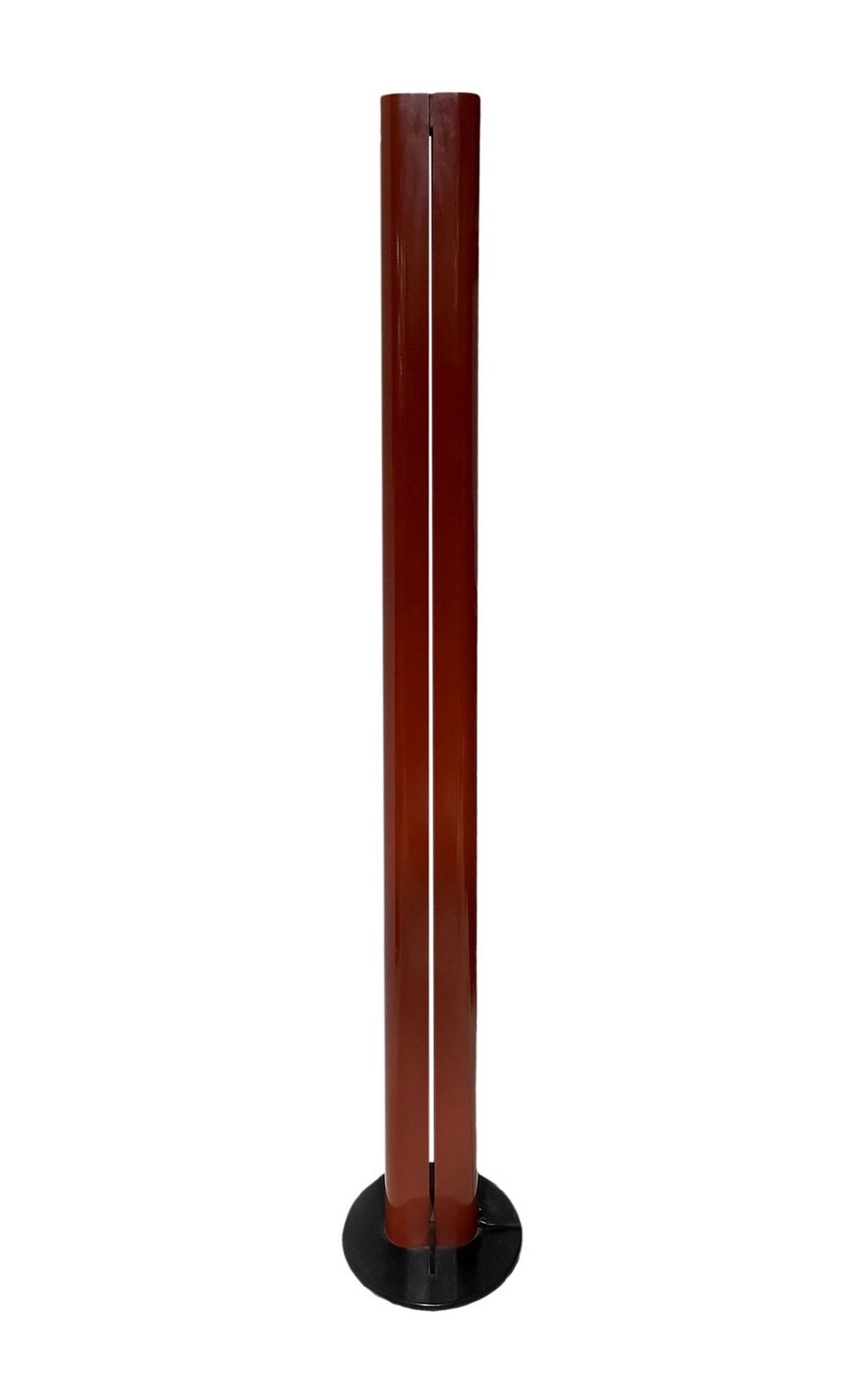 Null Lámpara de pie de metal burdeos H 181 cm, l 30 cm