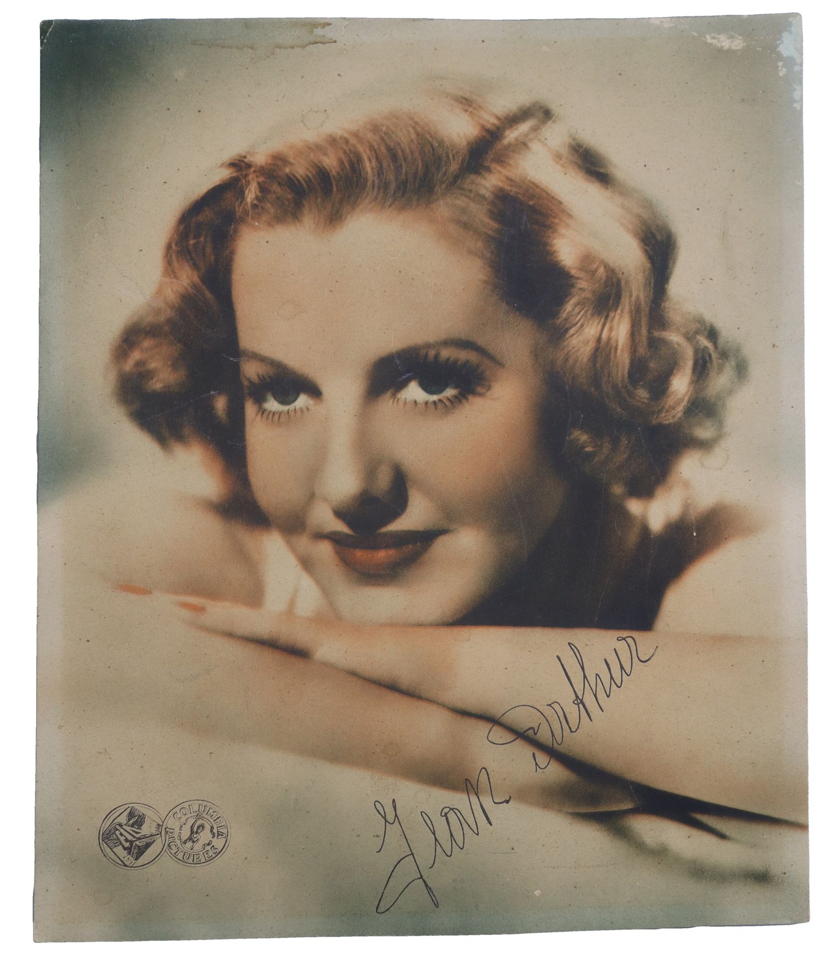 Null Foto fija Jean Arthur , 1930s 32 cm x 25 cm Metro Goldwyn-Mayer, signos nor&hellip;