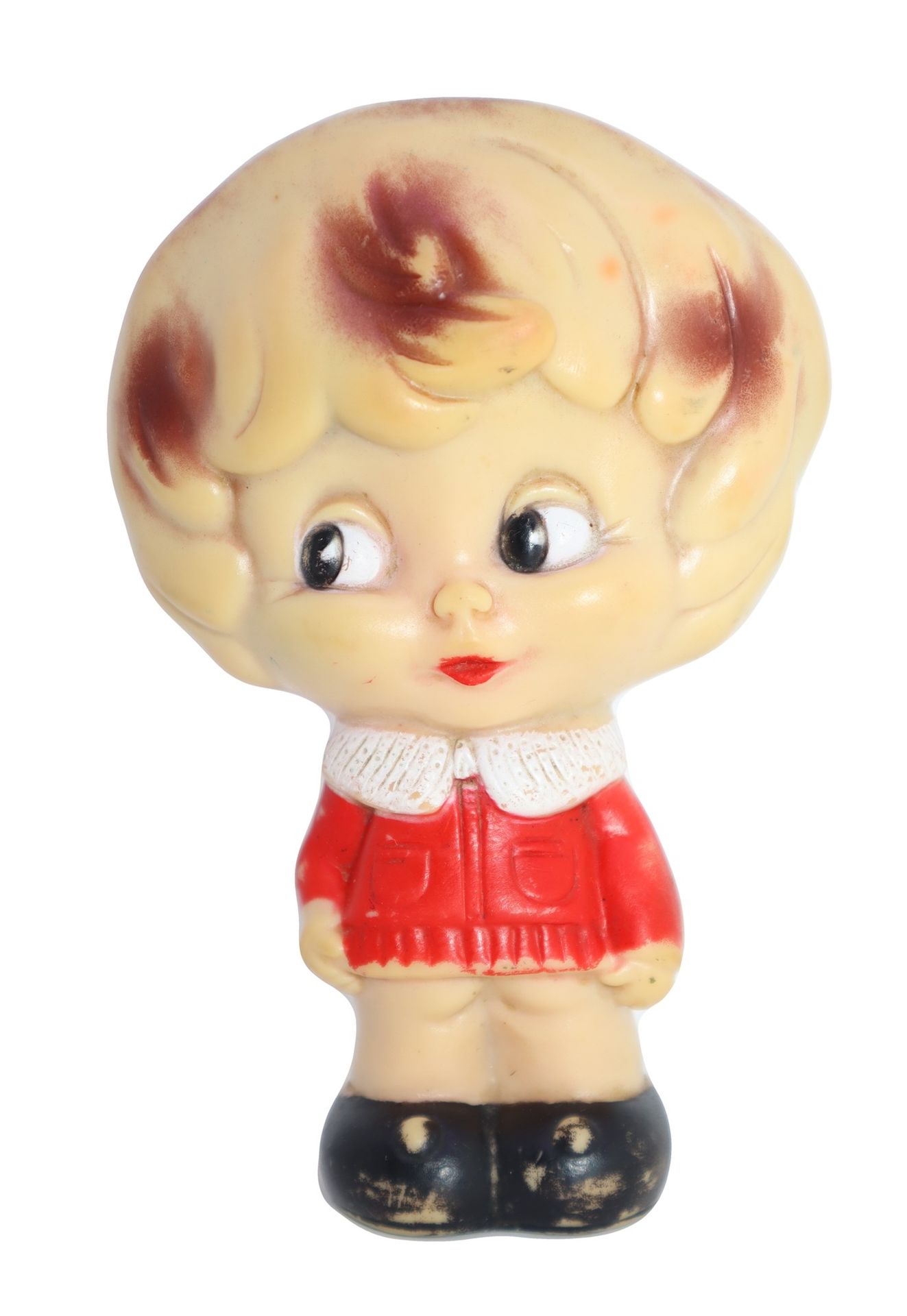 Ledra Gomma/ Ledra Plastic Petite fille, marionnette sonore en caoutchouc 16 cm &hellip;