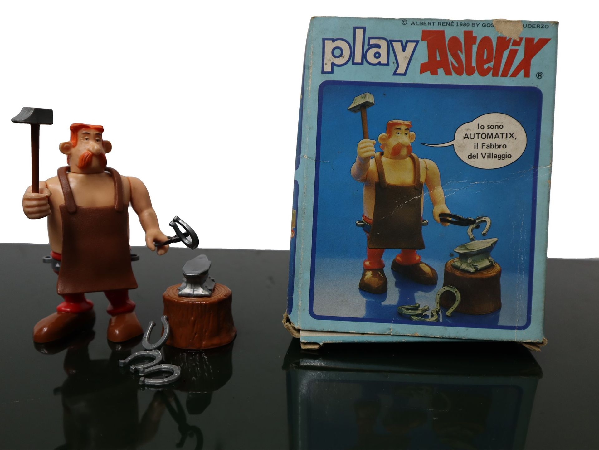 Toy Cloud Play Asterix , 1980 The village blacksmith