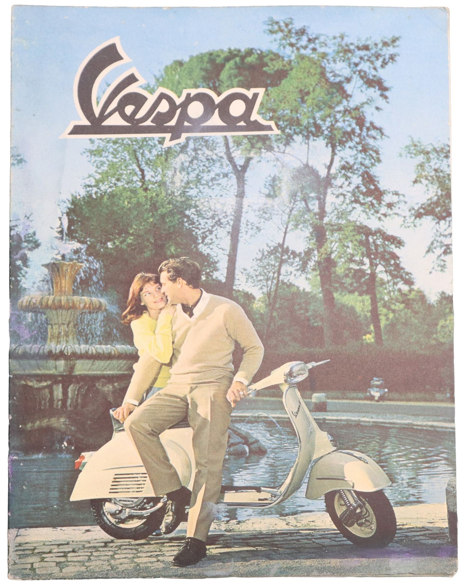 Null Piaggio Vespa文件架，60年代Giuseppe Lang公司 - 热那亚