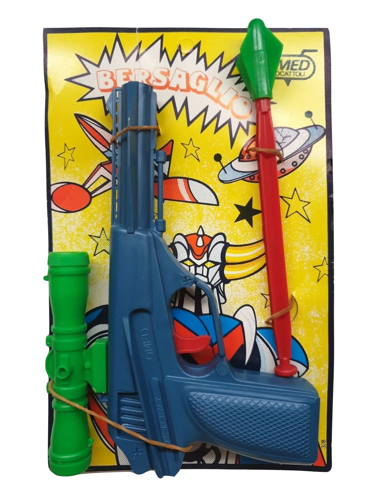 Omed Giocattoli Pistola de plástico Grendizer, flechas espaciales de lanzamiento&hellip;
