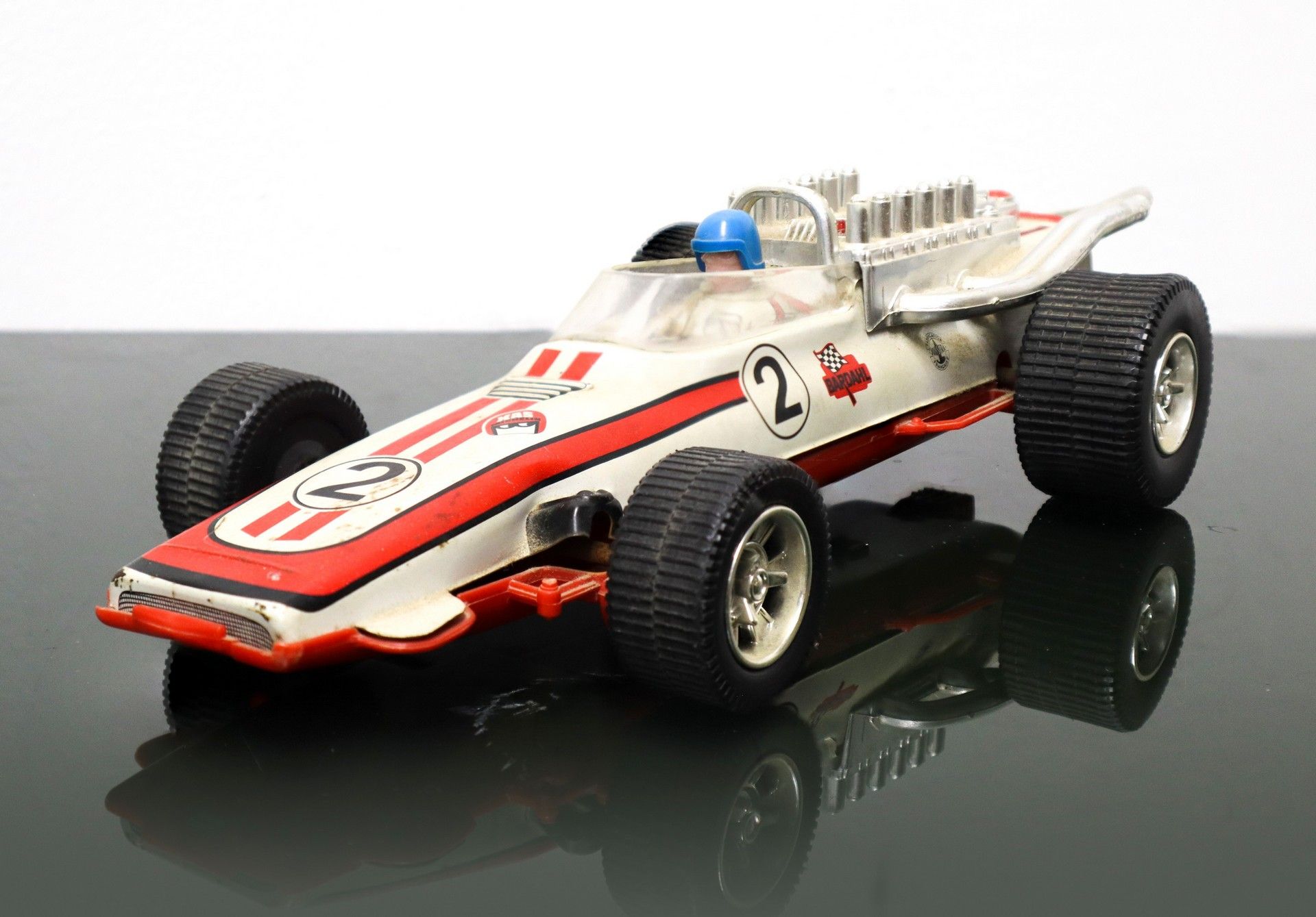 Joustra France Barddahl racing car. Metal and plastic car, signs of use present &hellip;