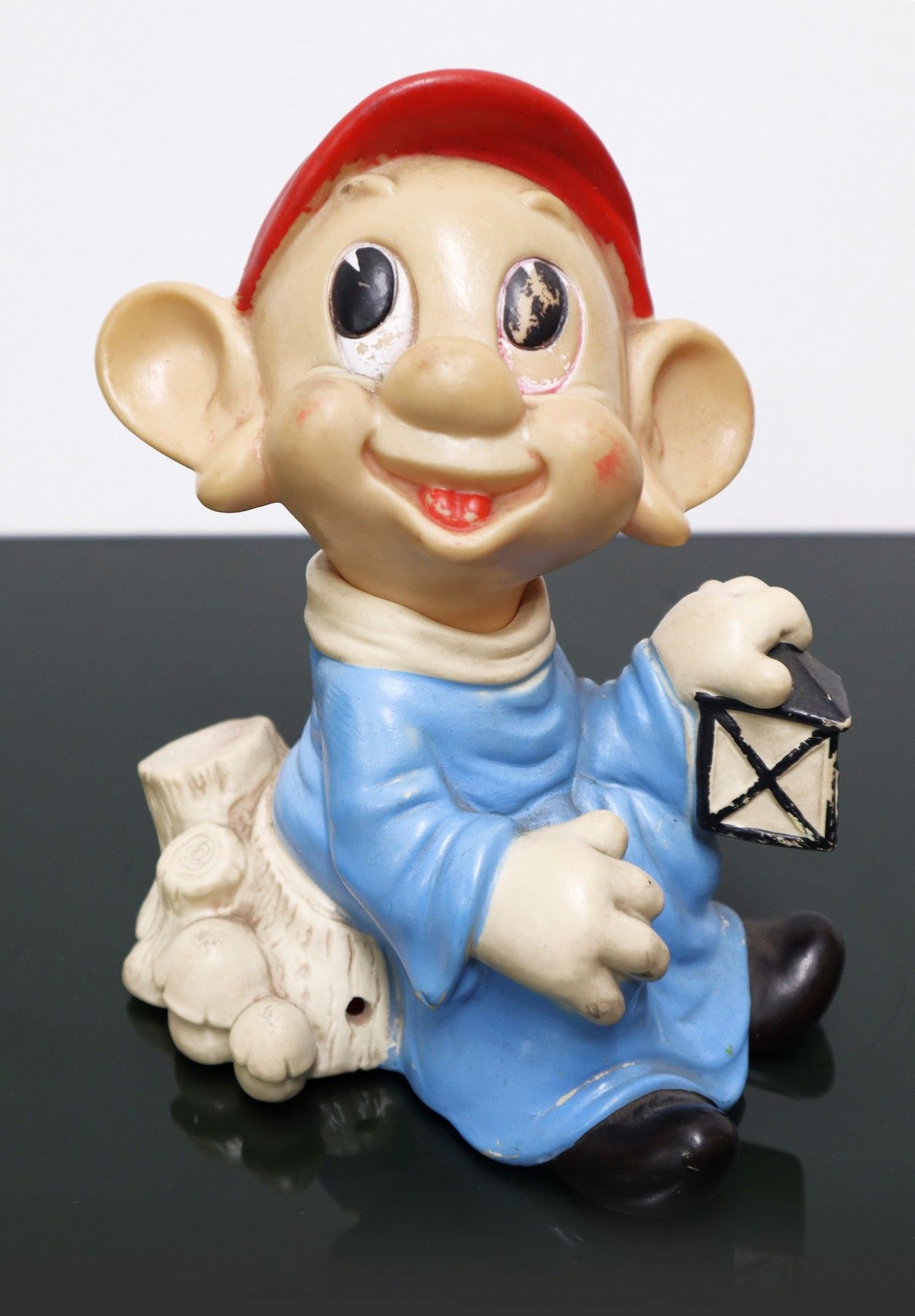 Ledra Gomma/Ledra Plastic per Walt Disney 小狗。橡胶木偶为华特-迪士尼公司正式制作。呈现出正常的使用痕迹和小的颜色缺失&hellip;
