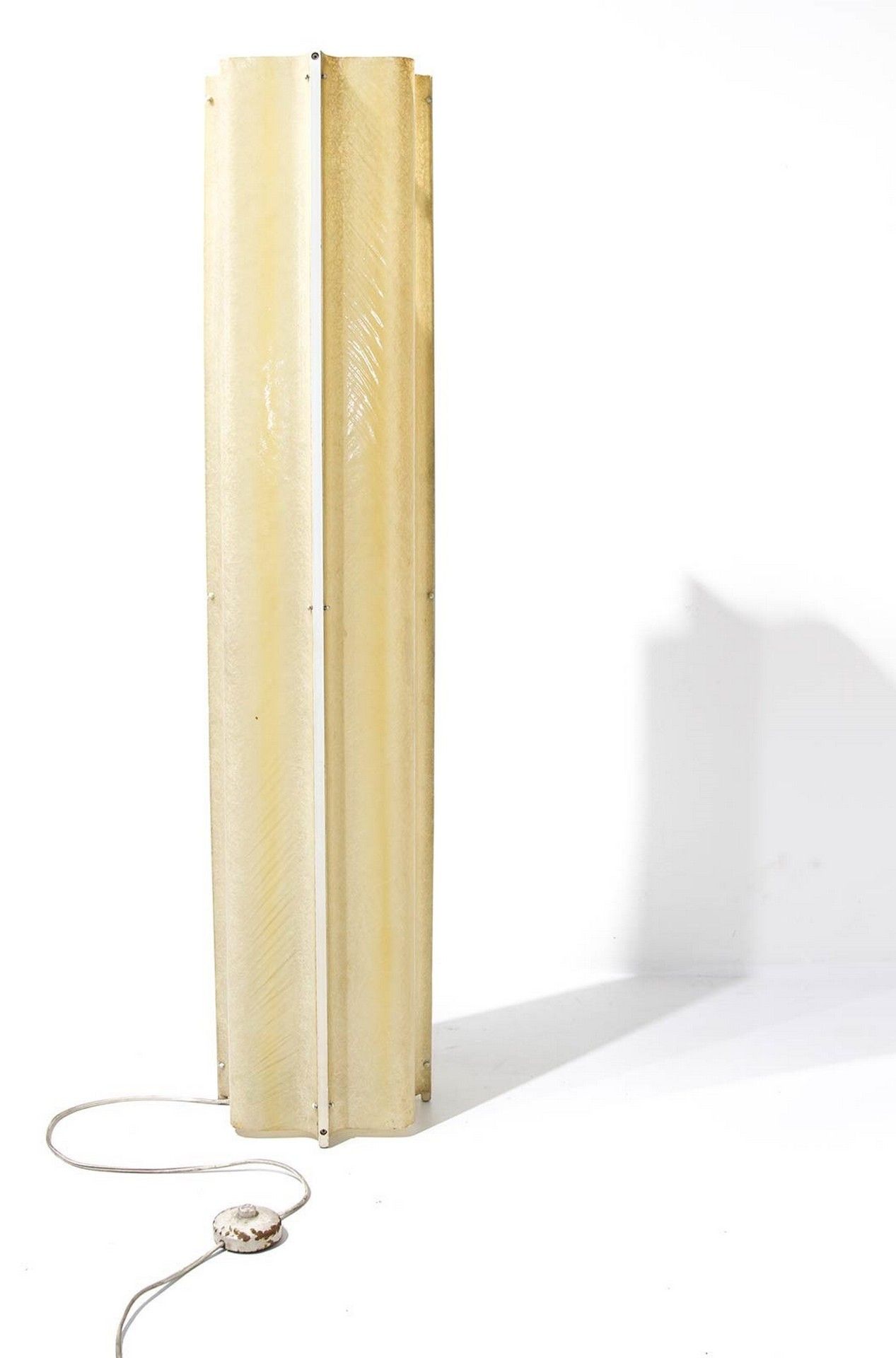 G. Sarfatti per Arteluce G.Sarfatti per Arteluce - 落地灯，1090型，60年代，高厘米123x26 漆面黄铜&hellip;