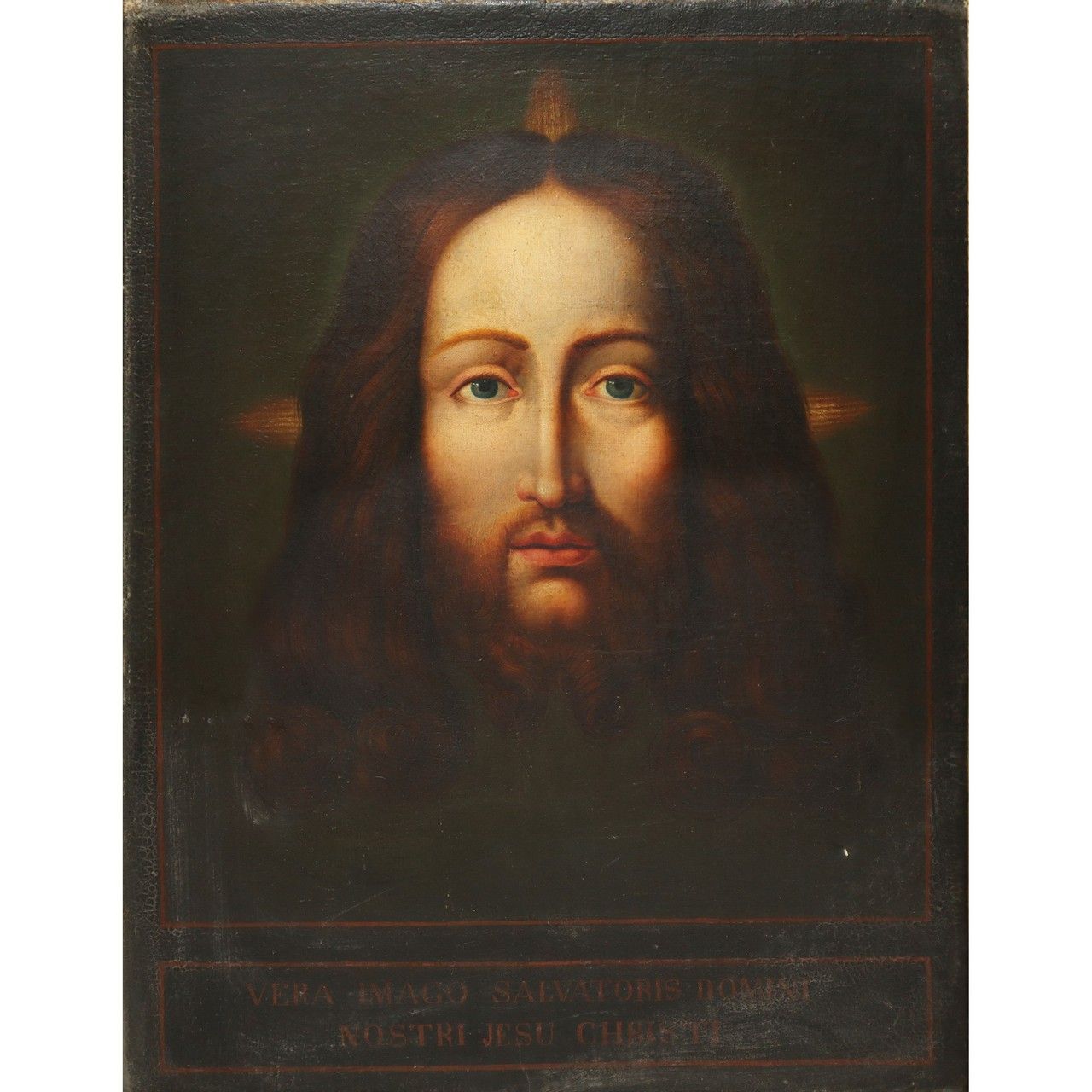Null Face of Jesus, 17th century H cm 50x38 - in frame 63x51 Oil on canvas Autho&hellip;