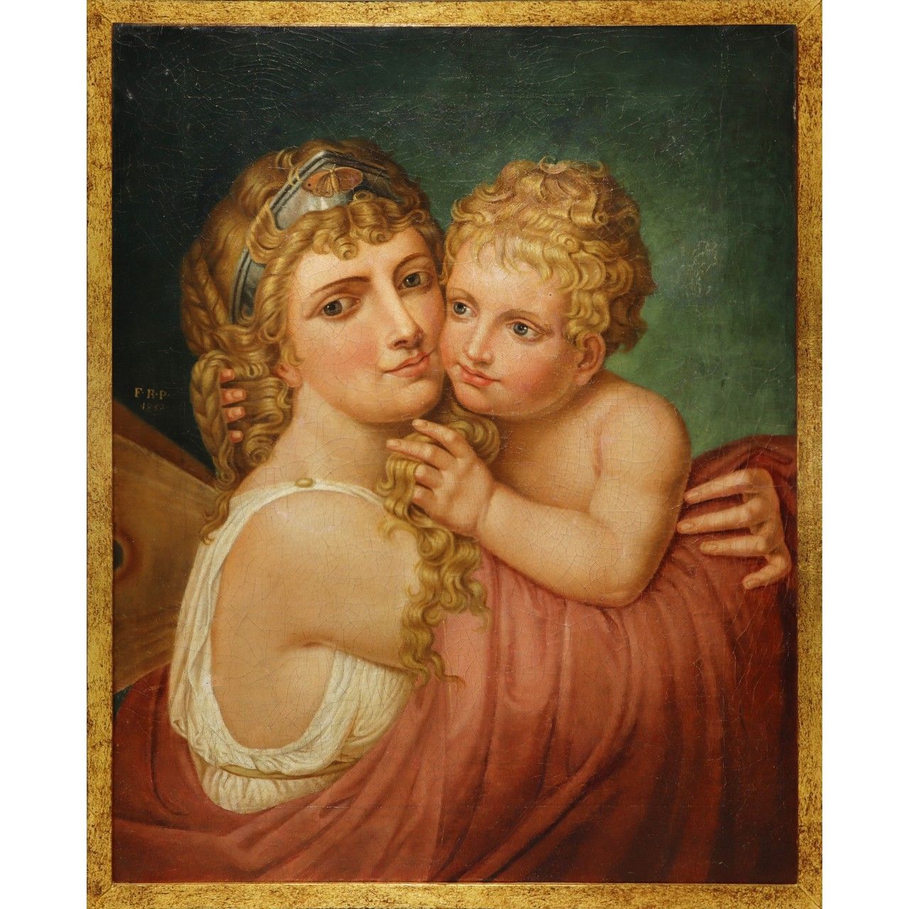 Null Motherhood, 1892 H cm 71 x 56; (framed) H cm 74 x 58 Oil on canvas Neoclass&hellip;