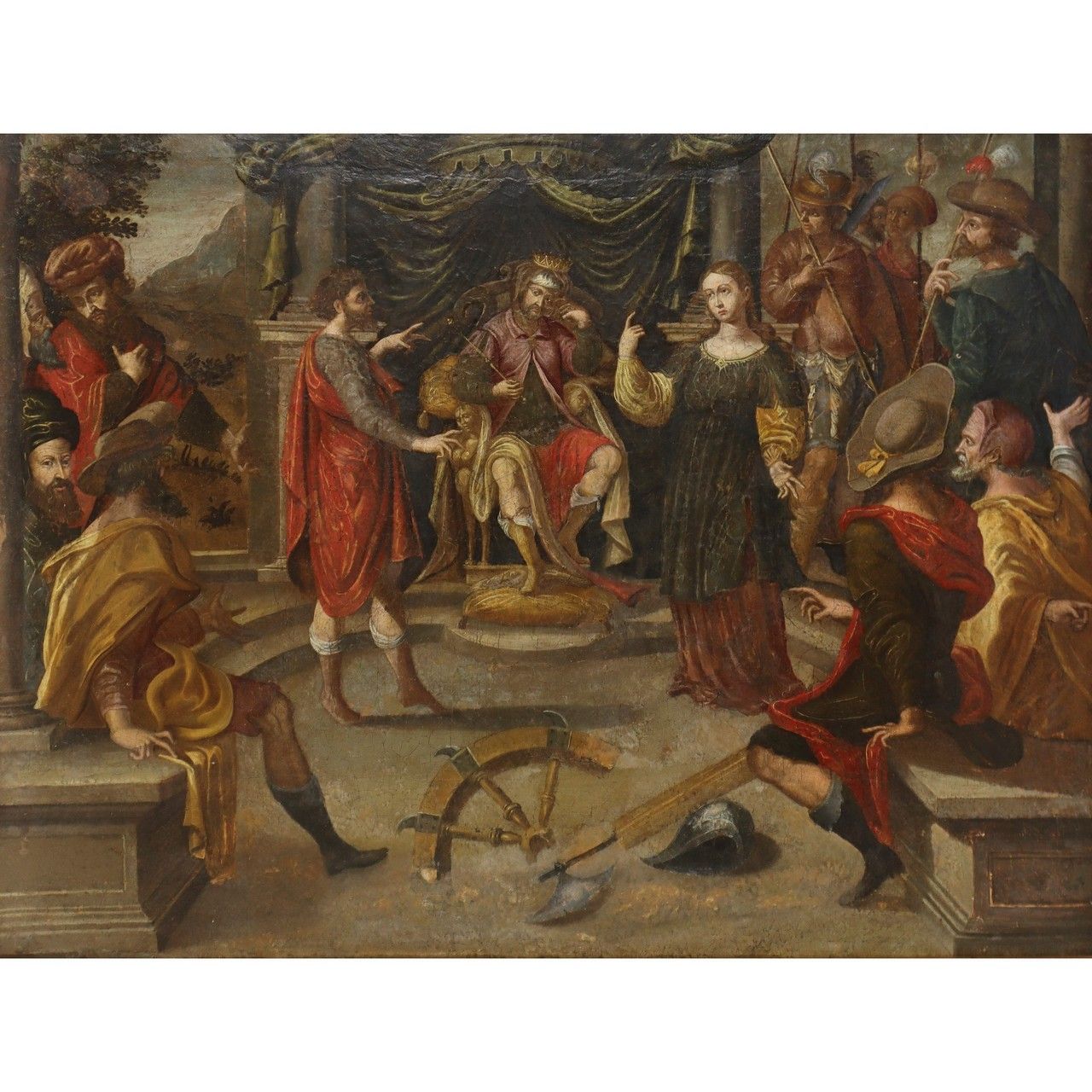 Null Martyrdom of St. Catherine of Alexandria, Painter of the late 18th/19th cen&hellip;