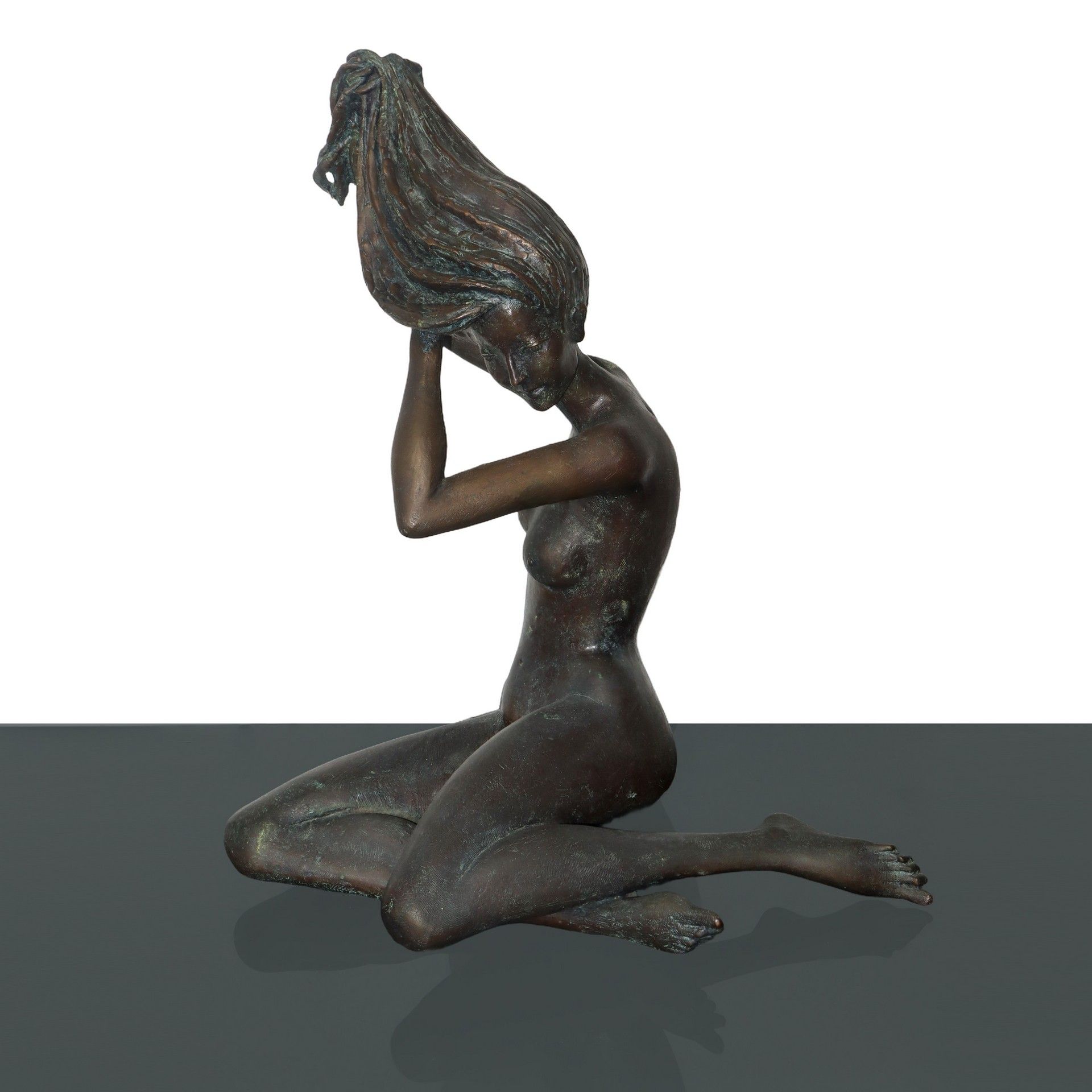 Sergio Capellini Sergio Capellini (Bologne 1942) - Cinzia, sculpture en bronze C&hellip;