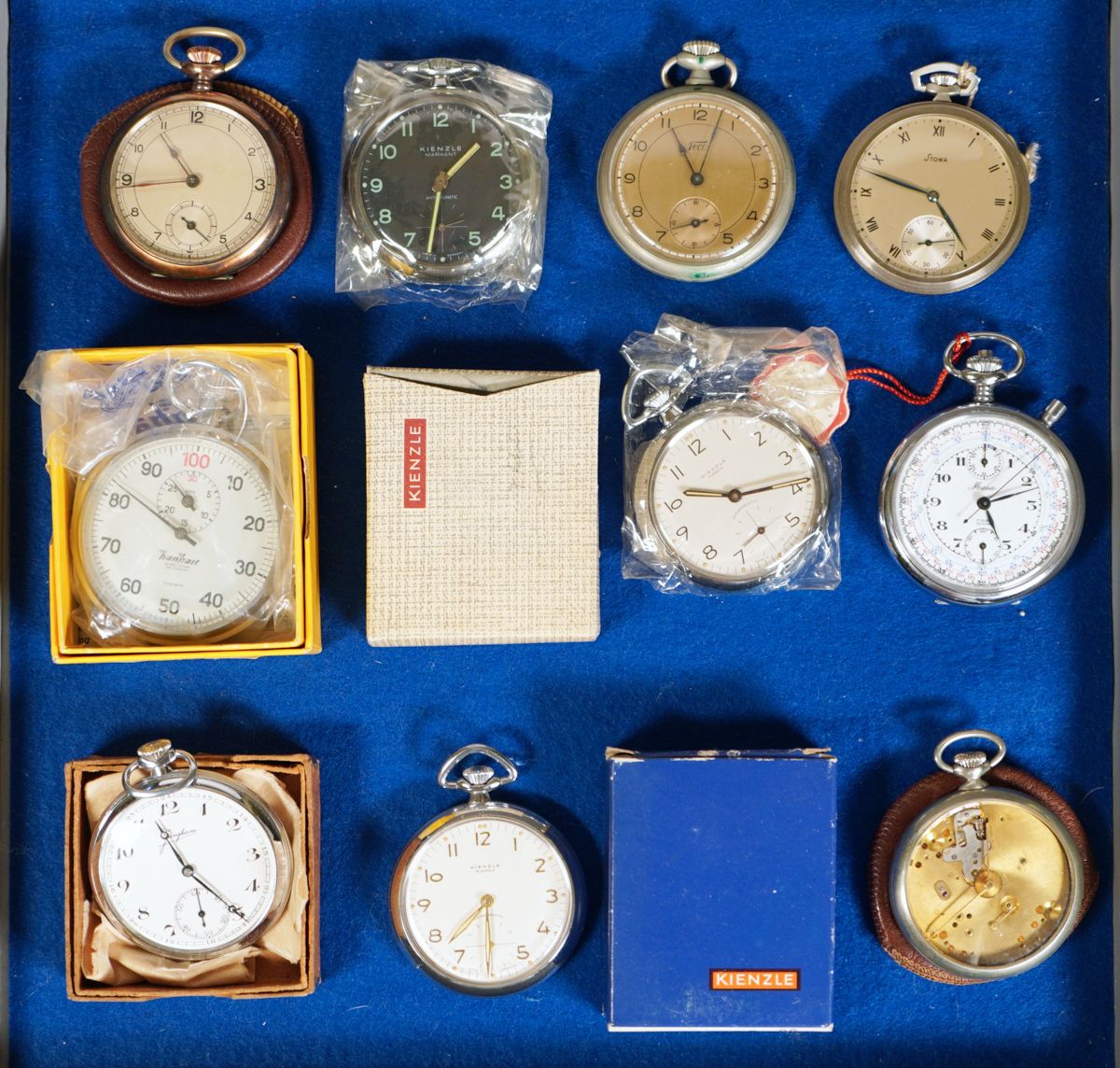 Null Lot de 10 montres de poche, 1ère moitié du 20e siècle, ,dont entre autres S&hellip;