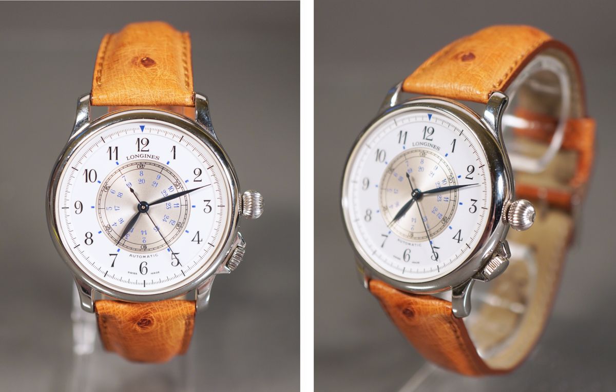 Null Longines Navigation Watch, ,Série limitée 1779/3000, boîtier en acier avec &hellip;