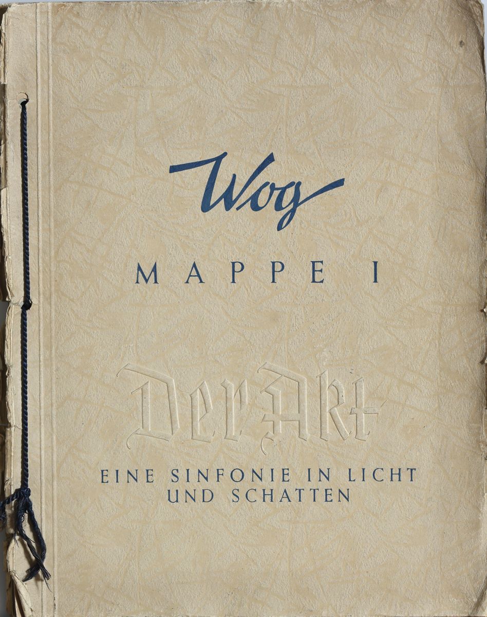 WOG WOG, , "Mappe 1 : Der Akt - Eine Sinfonie in Licht und Schatten", 1941, chem&hellip;