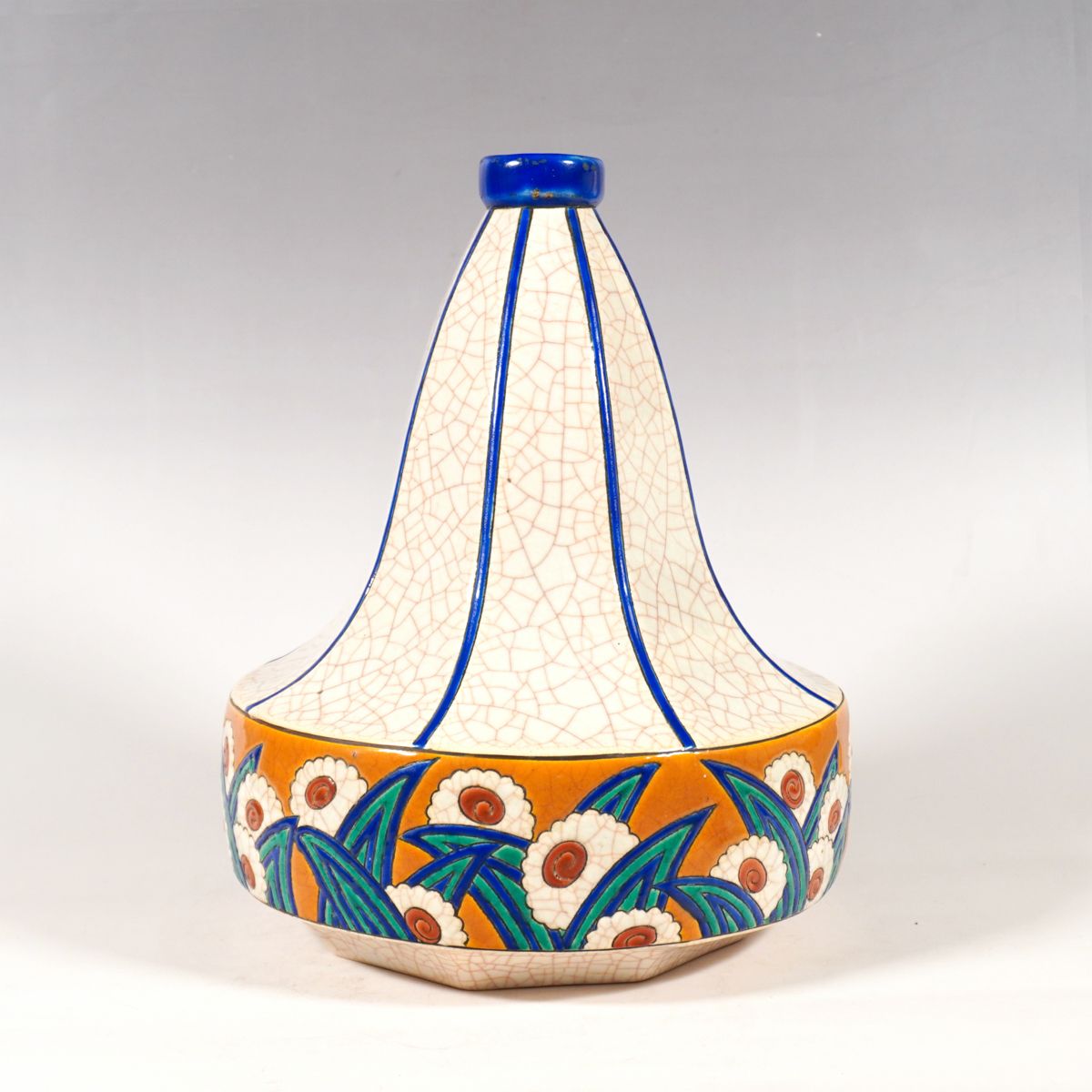 Null Pied de lampe, Faïenceries et Emaux de Longwy, vers 1930, ,céramique, forme&hellip;