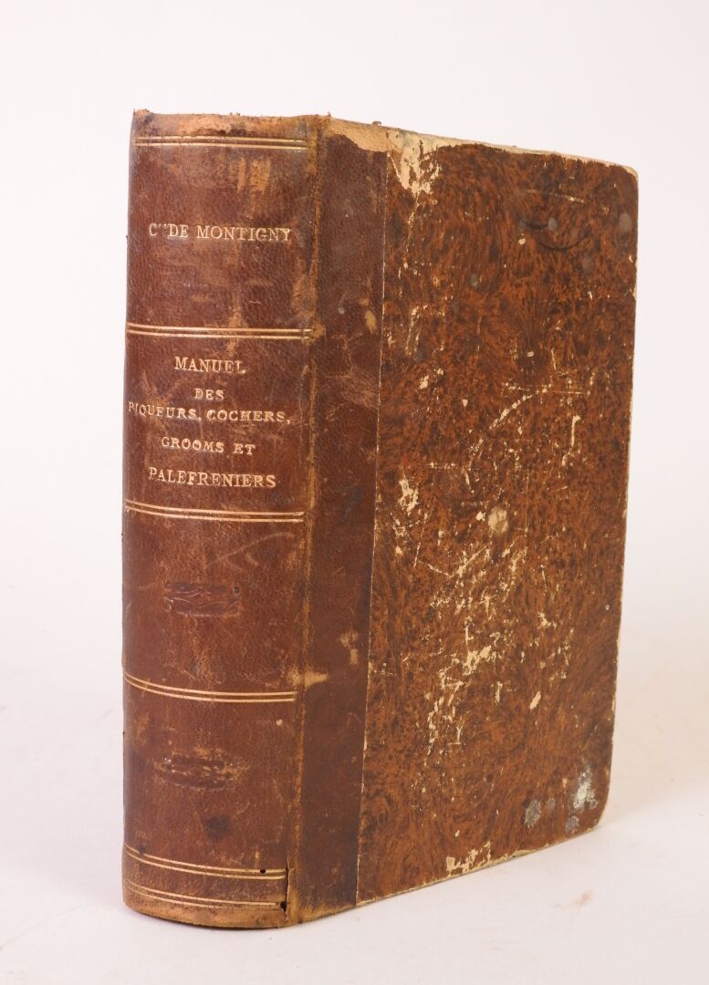 Null 蒙特尼伯爵：《皮克尔人、库克尔人、马夫和帕勒弗里尼人手册》。第六版，巴黎，L.BAUDOIN的军事图书馆。1885年。有插图。

磨损，不完整，撕裂。