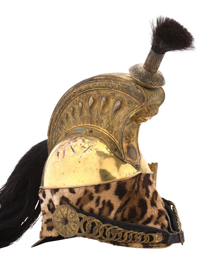 Null Francia, Segundo Imperio (1852-1870).

Casco de oficial del Dragón modelo 1&hellip;