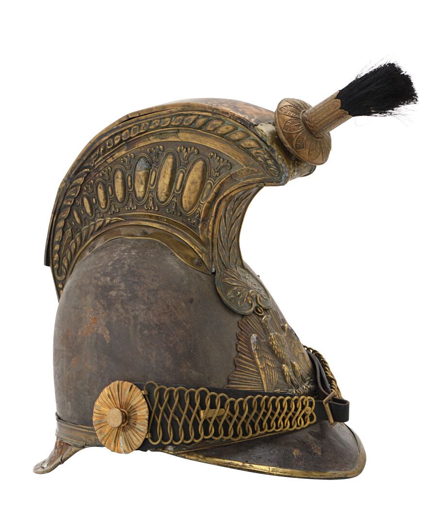 Null Frankreich, Zweites Kaiserreich (1852-1870).

Helm der Pariser Garde Modell&hellip;