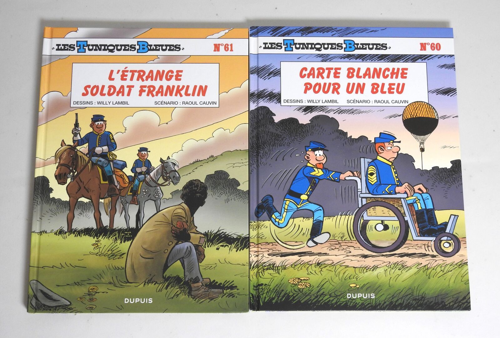 Lambil/Cauvin, Les Tuniques bleues Lambil/Cauvin, Die Blauröcke
Folge von 2 Albe&hellip;