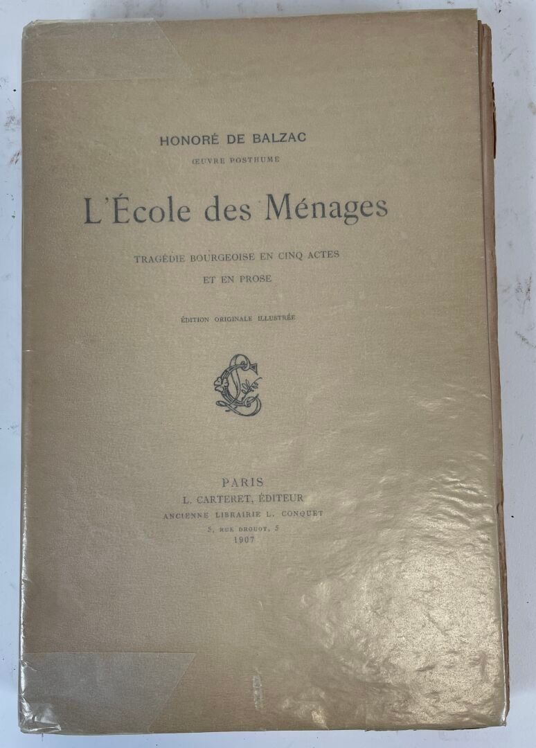 Null Honoré de Balzac, L'école des ménages, tragedia borghese in cinque atti e p&hellip;