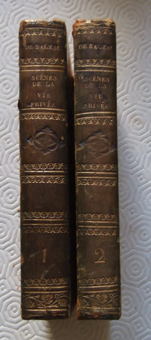 Null Honoré de Balzac, Scene di vita privata. 2 volumi.
Parigi, Charpentier, 183&hellip;