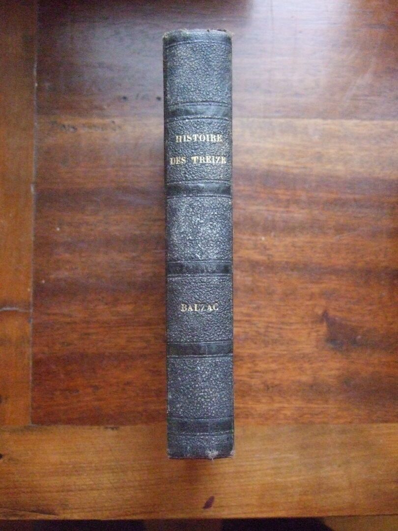 Null Honoré de Balzac, Histoire des Treize.
Parigi, Charpentier, 1840. In-18, [4&hellip;