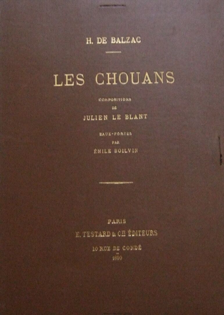 Null Continuazione delle illustrazioni per - Les Chouans -. 
Prefazione di Jules&hellip;