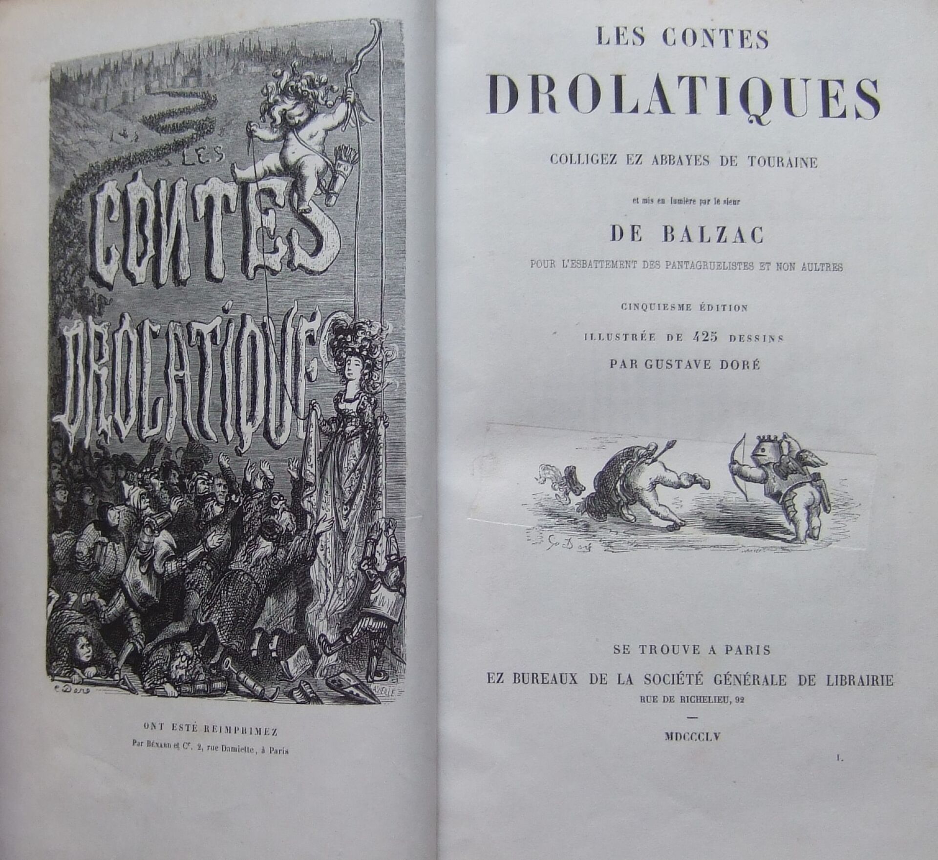 Null Honoré de Balzac, Les contes drolatiques.
Paris, Société générale de librai&hellip;