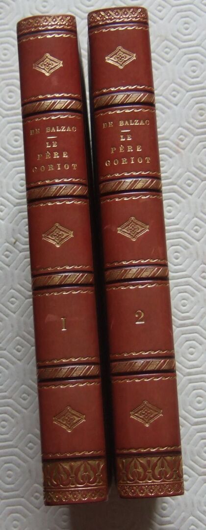 Null Honoré de Balzac, Le Père Goriot.
Parigi, Werdet, 1835. 2 volumi in-8, 384p&hellip;
