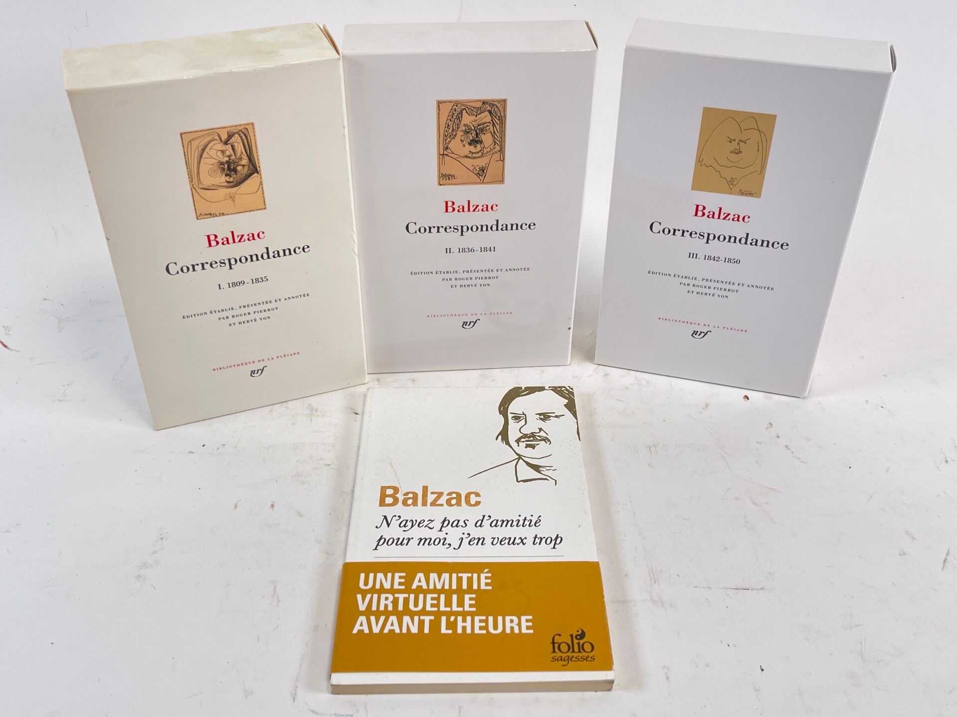 Null Honoré de Balzac, Correspondance.
Paris, Gallimard, bibliothèque de la Pléi&hellip;
