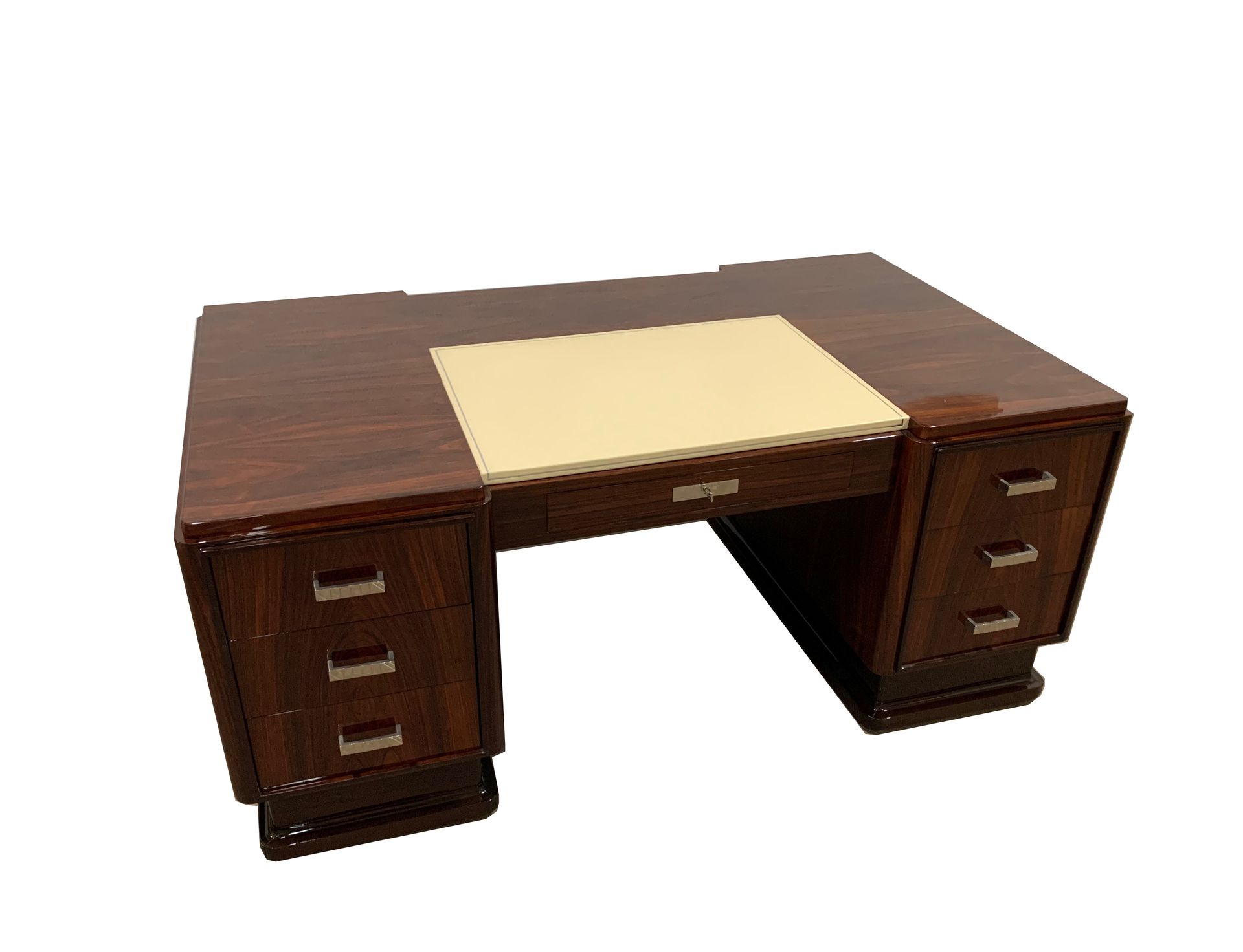 Bureau authentique Art Déco 
Sumptuous authentic Art Deco desk. Year 1920-1930. &hellip;