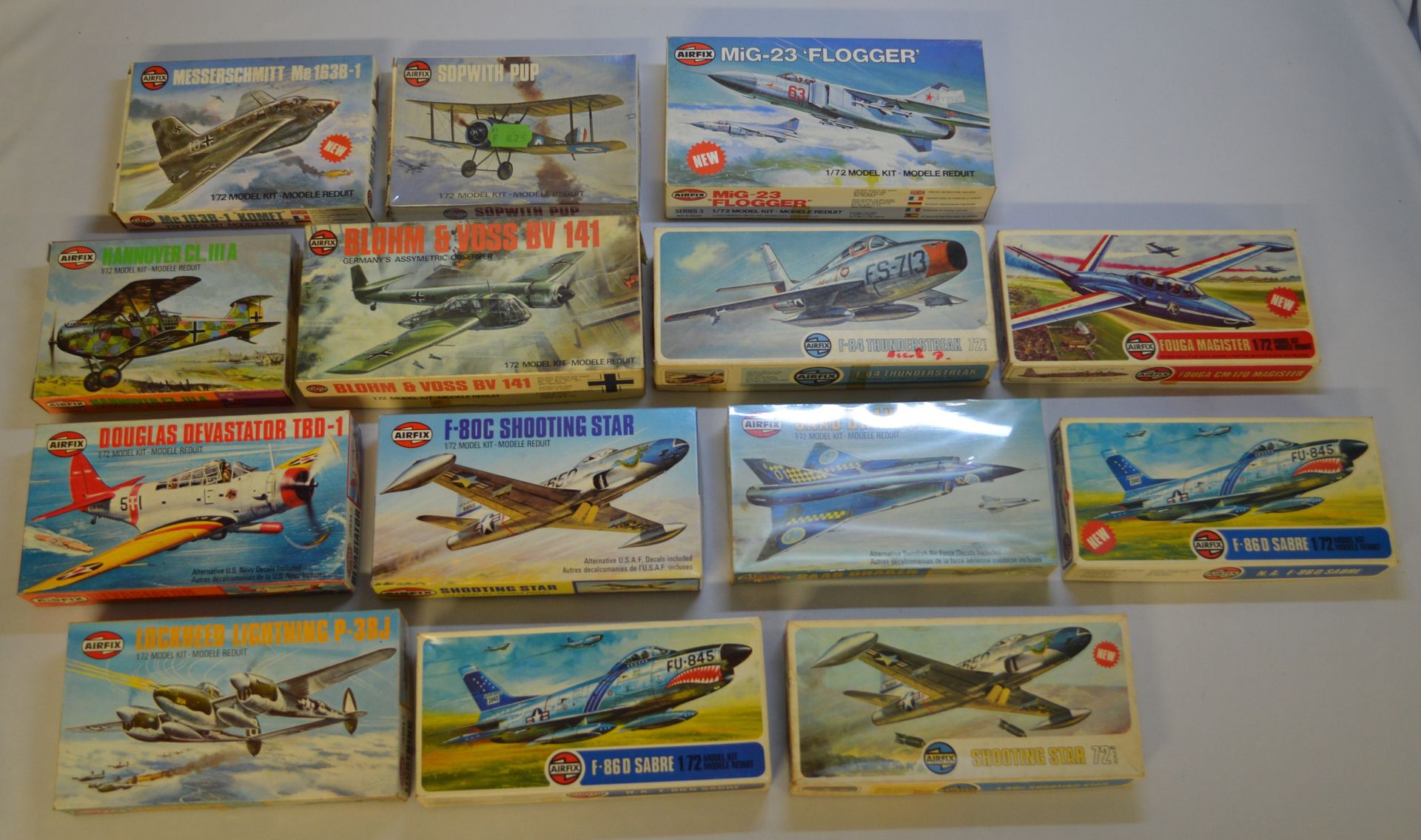 Null Model aircraft set : 



- Airfix - Series 1 - Hannover CL.III A - 1: 72

-&hellip;