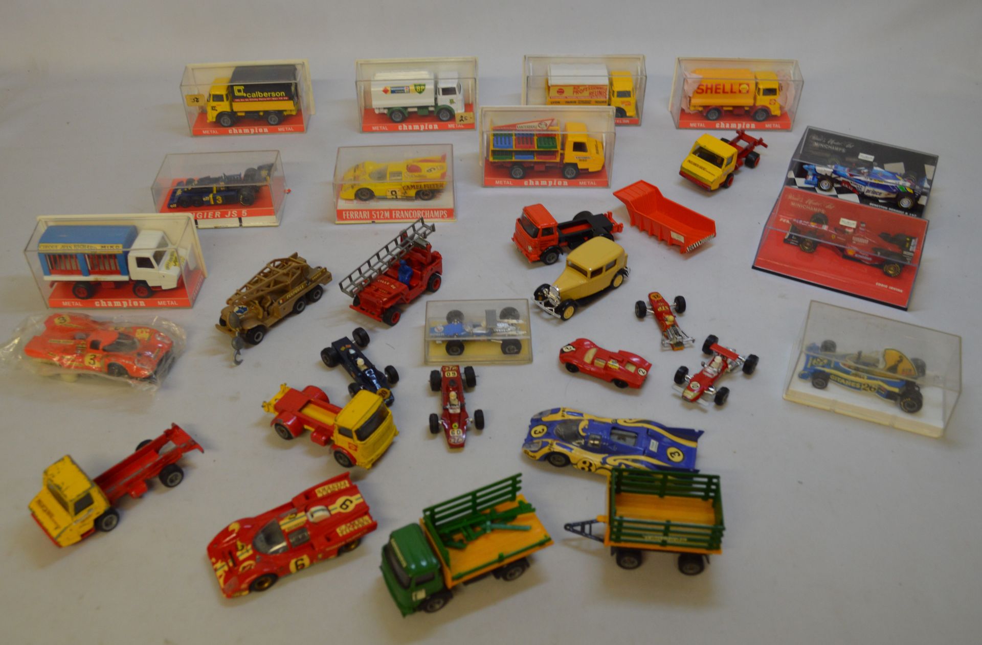 Null Very nice set CHAMPION / MINICHAMPS / ELIGOR and other. Metal and other. 1 &hellip;