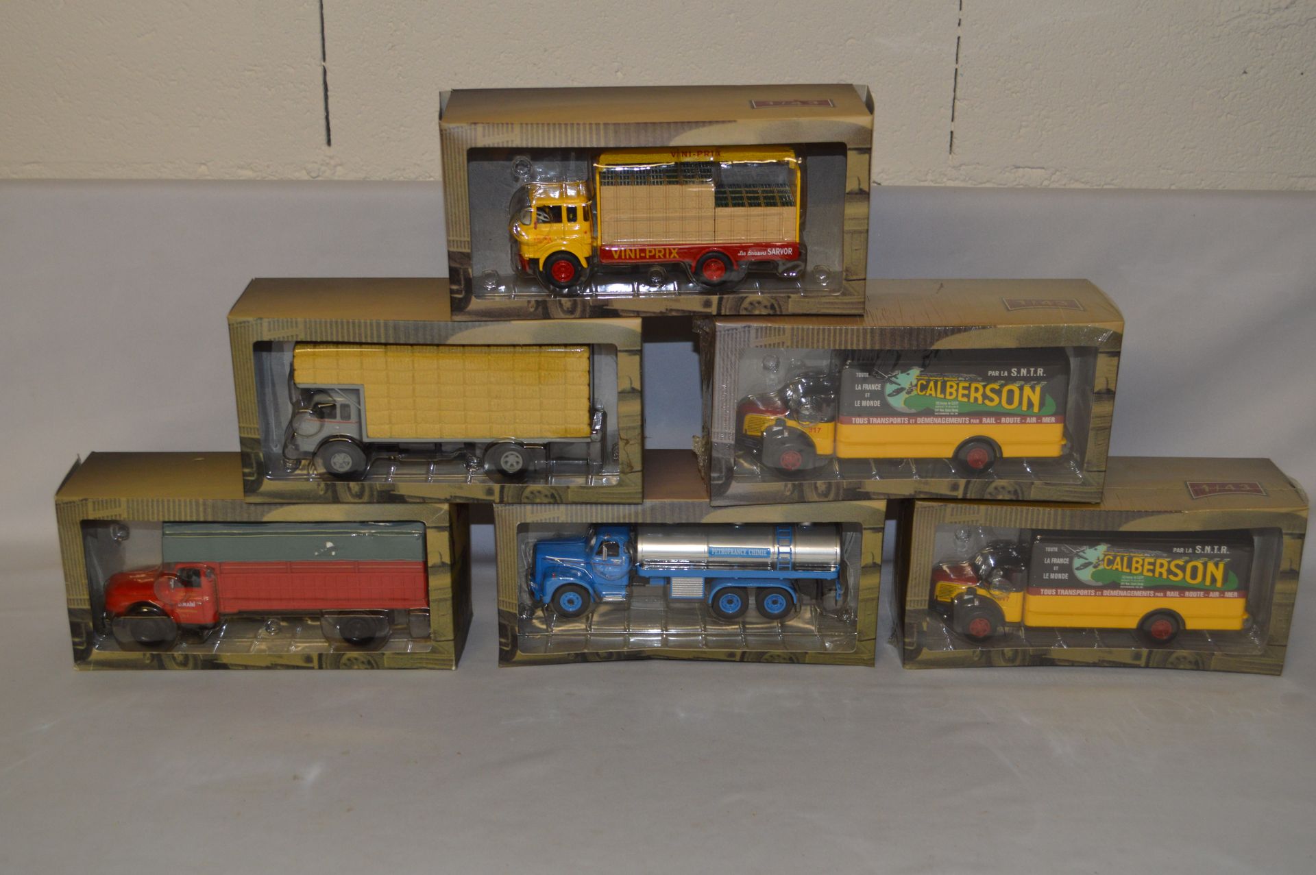 Null Altaya or similar. Metal and/or other. Collection of six miniatures / truck&hellip;
