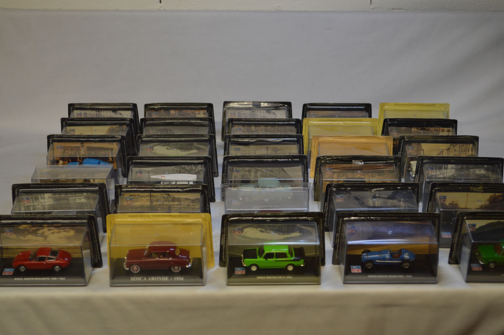 Null Altaya. Metal and/or other. 1 : 43. Very nice SIMCA collection including on&hellip;