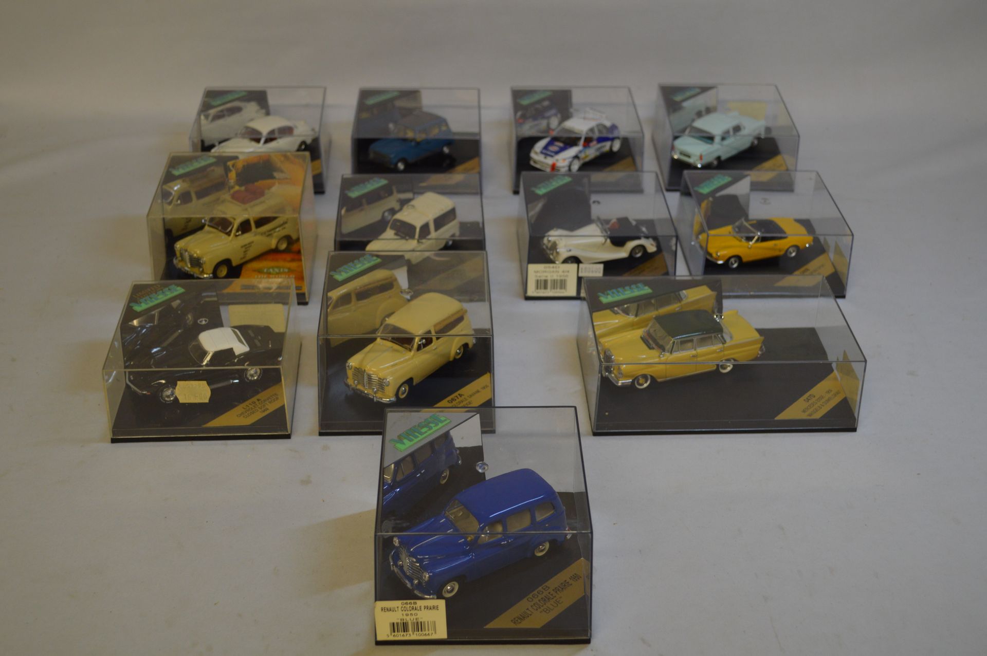 Null SPEED/ Metal and others. 1 : 43. Set of twelve SPEED miniatures including :&hellip;