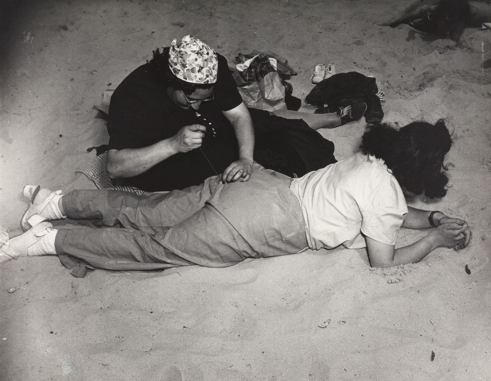 WEEGEE (Arthur Fellig, 1899–1968) 
WEEGEE (Arthur Fellig, 1899-1968)

'A Stitch &hellip;