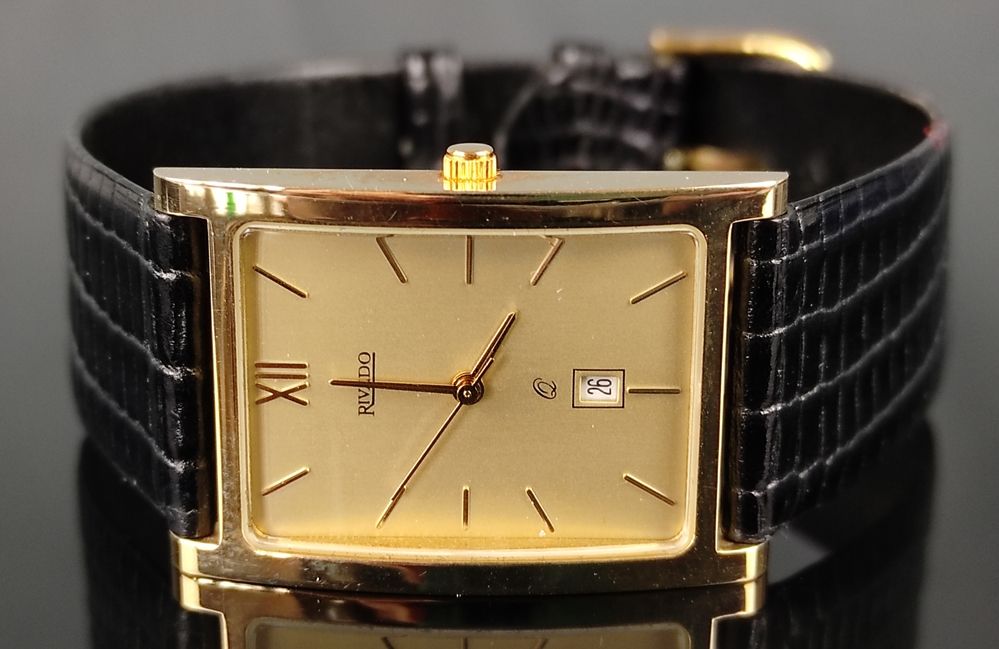 Null Bracelet watch Rivado, 585/14K yellow gold, quartz, total weight 26g