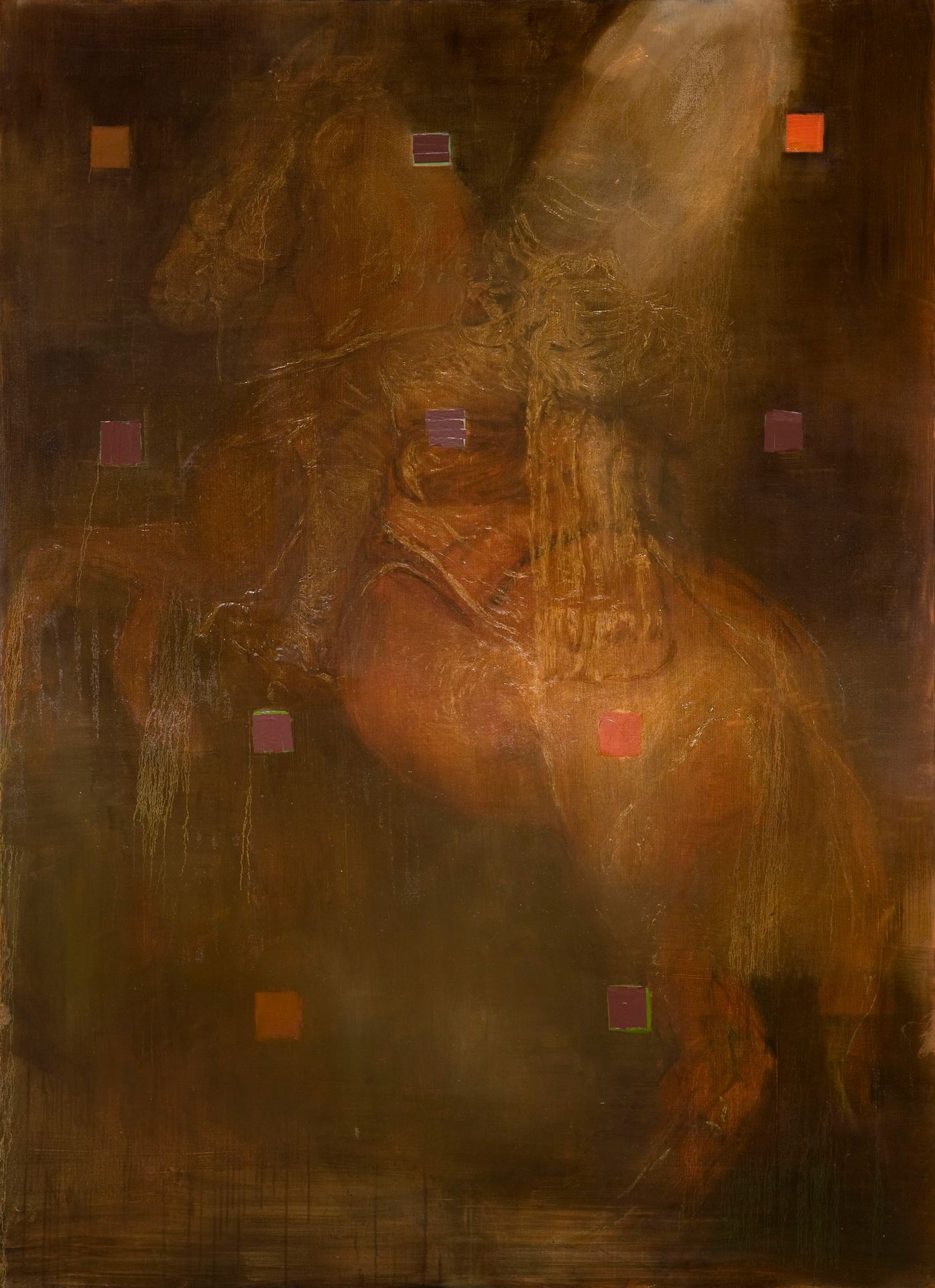 MATTHIEU RONSSE Matthieu Ronsse

(1981)

下面的马在咖啡因上剧烈燃烧

2005

布面油画

188 x 138 cm&hellip;