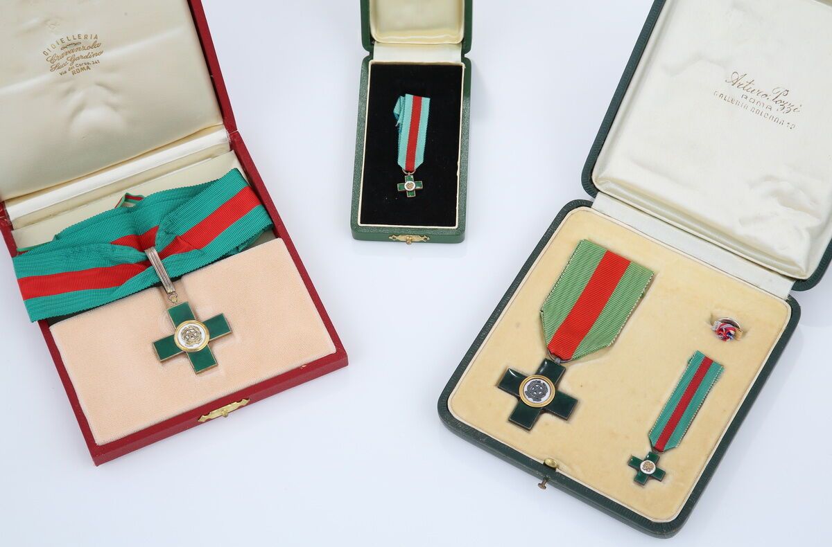 Null 
Italy - Order of Merit of Labor

Set of four pieces, model of the Italian &hellip;