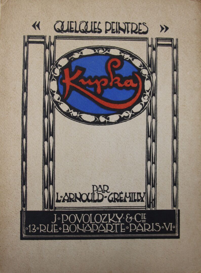 Null Louis ARNOULD-GREMILLY
KUPKA
Paris, J. Povolozky Cie, 1922
WORK In-8 paperb&hellip;