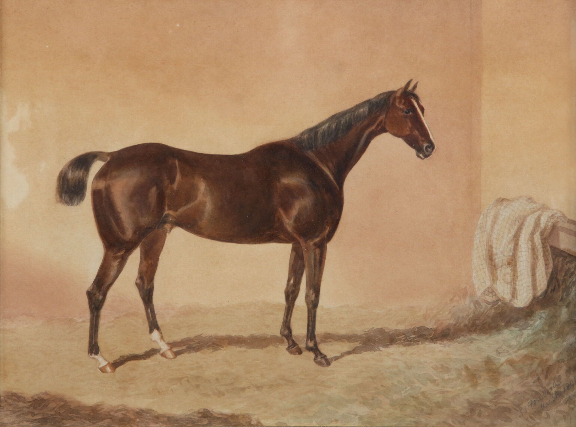 Null Giovanni Giuseppe FONCICA (1817-1895)
Ritratto di cavallo (Heather Bell ?)
&hellip;