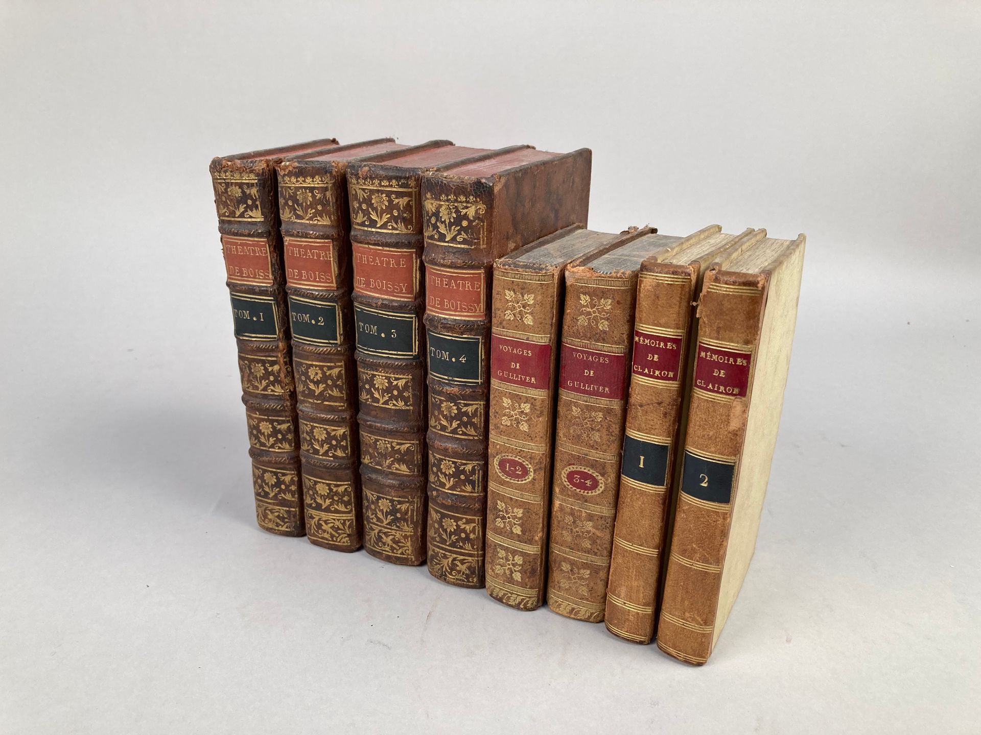 Null LITTERATURE XVIIIème et XIXème. 

Réunion de 8 volumes : 



- SWIFT: Voyag&hellip;
