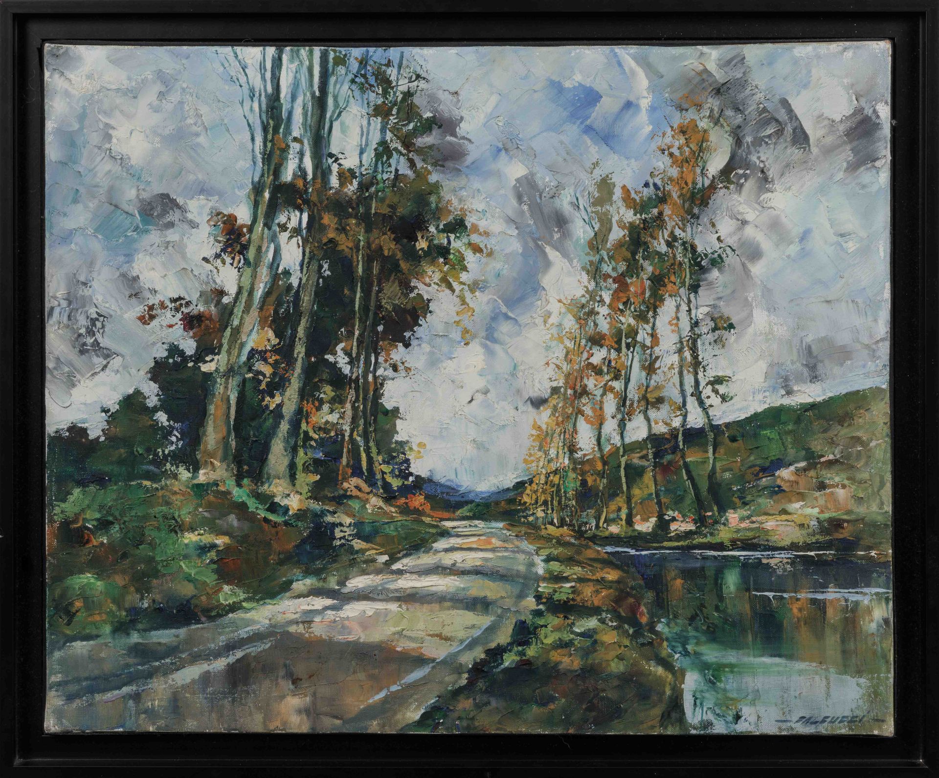 Null Robert FALCUCCI (1900-1989)

Towpath.

Oil on canvas signed lower right.

H&hellip;