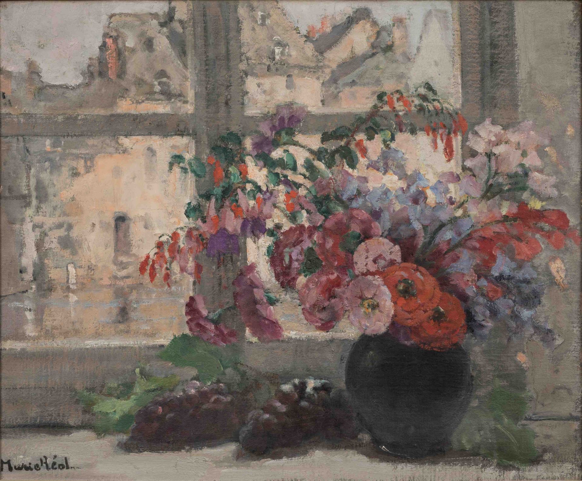 Null Marie-Marguerite REOL (Massiac, 1880 - Ploaré, 1963)

"Blumenstrauß an mein&hellip;