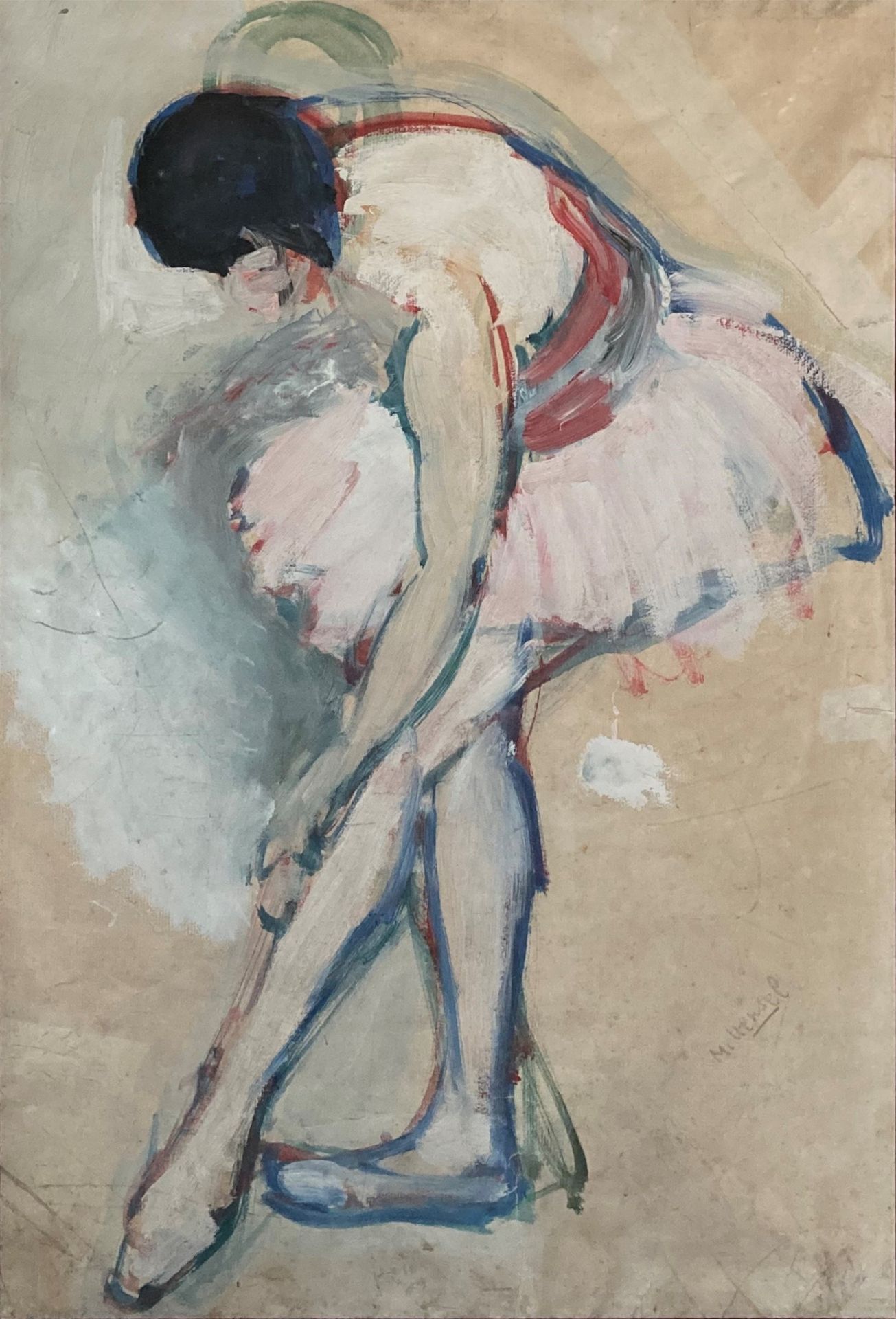 Null Maurice-Henri HENSEL (1890-1958)

Ballerina.

Gouache signed lower right. 
&hellip;