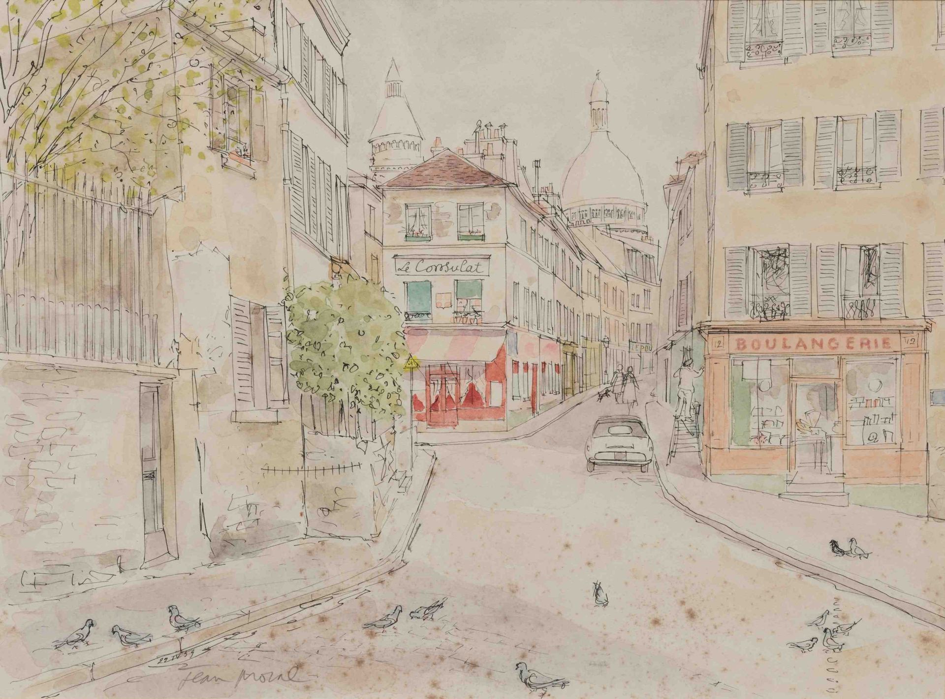 Null 
Jean MORAL (20º)




Montmartre, vista del Consulado en la esquina de la c&hellip;