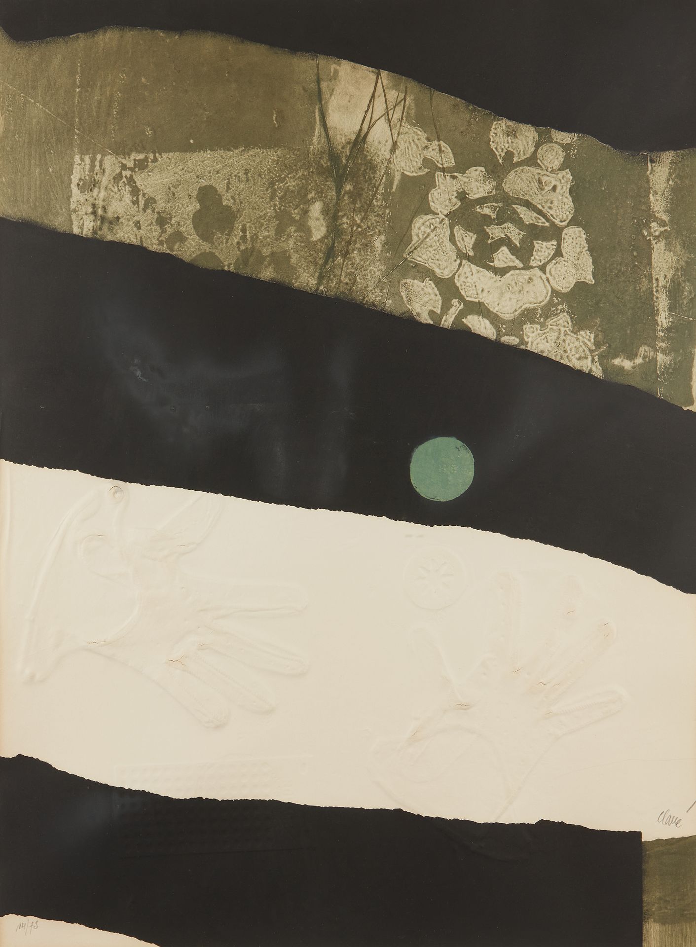 Null Antoni CLAVÉ (1913-2005)


Green dot 


Carborundum engraving signed in pen&hellip;
